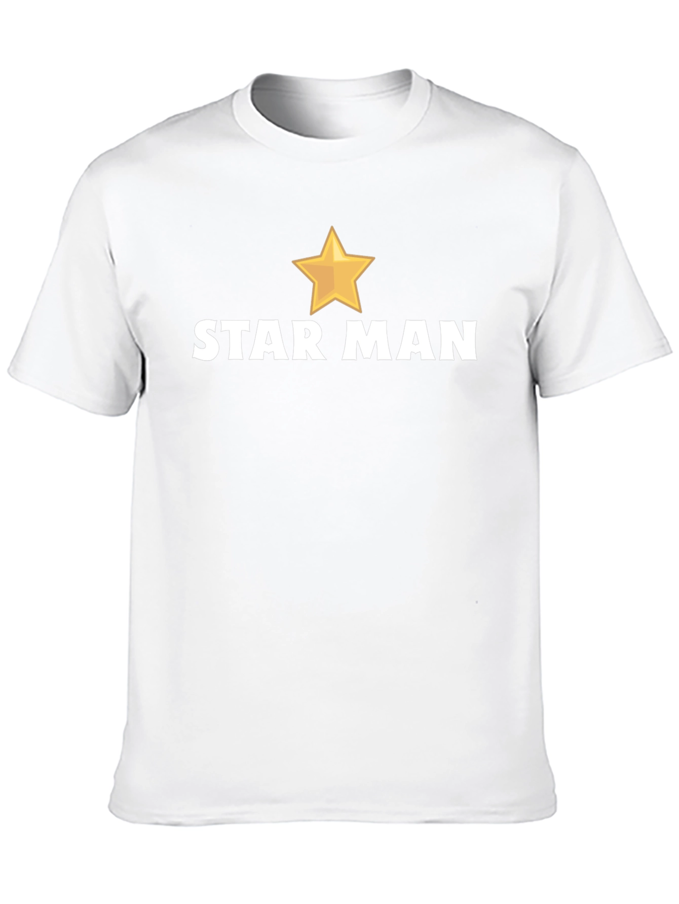 Star Man Graphic Tee - Soft Cotton Blend