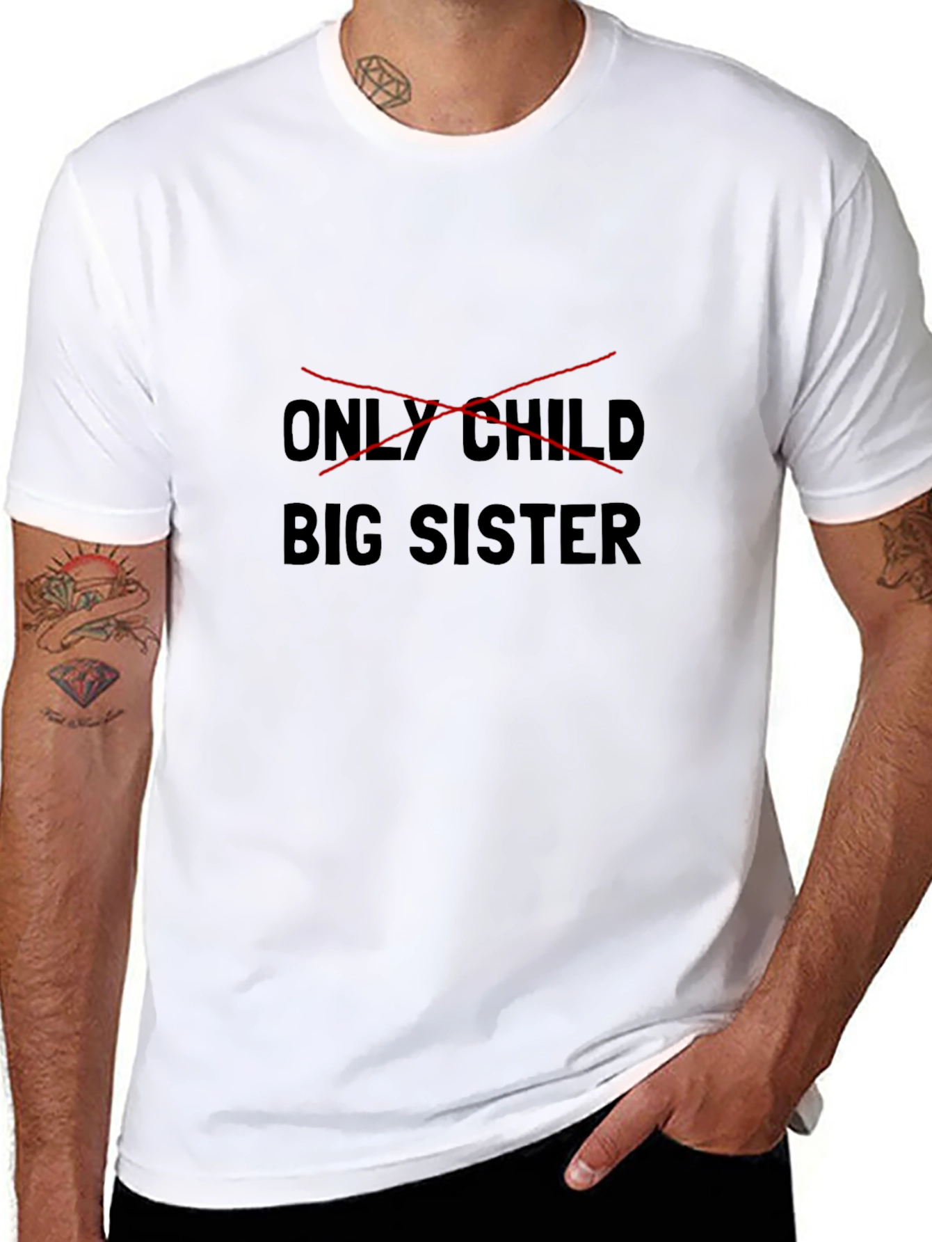 Big Sister T-Shirt: Not an Only Child