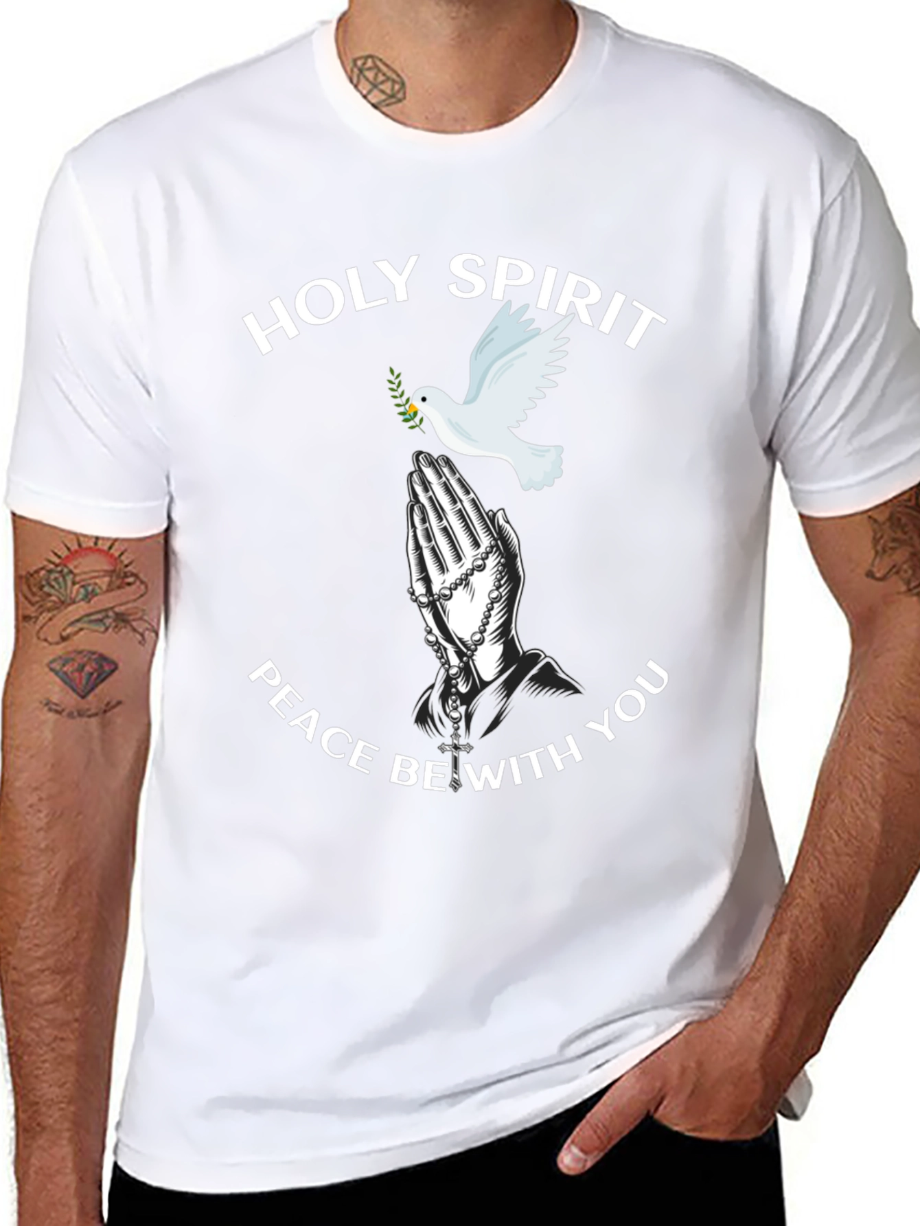 Holy Spirit Dove Graphic Tee