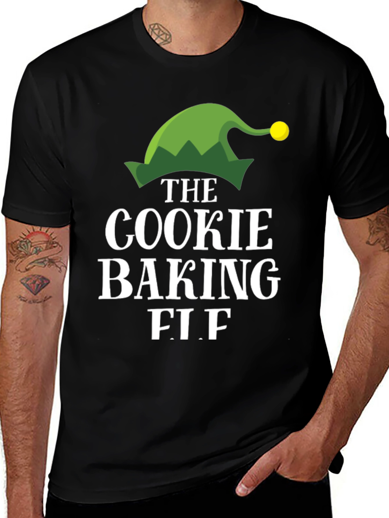 Cookie Baking Elf T-Shirt - Holiday Fun!