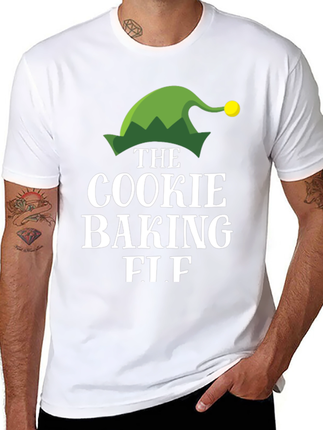 Cookie Baking Elf T-Shirt - Holiday Fun!