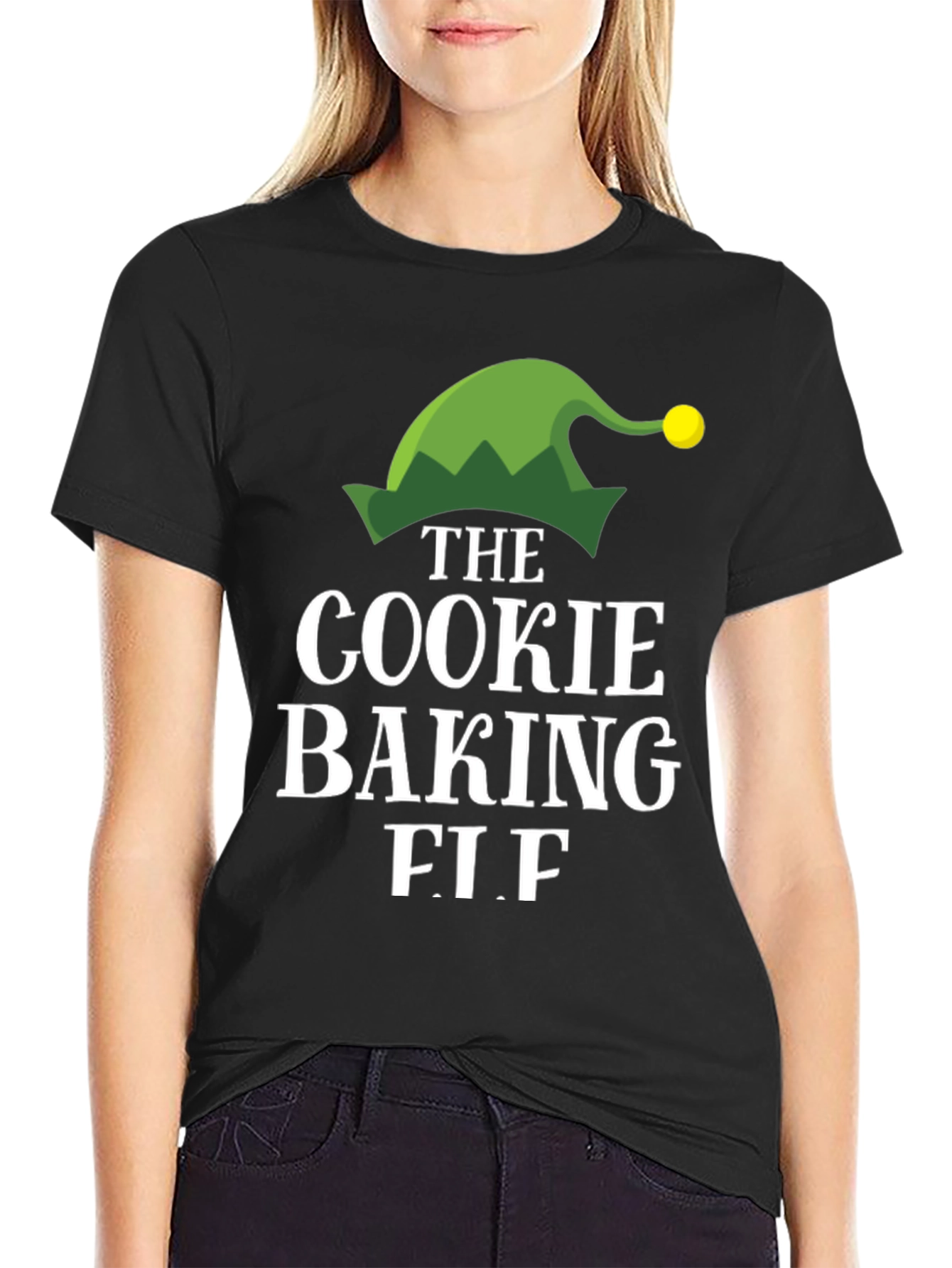 Cookie Baking Elf T-Shirt - Holiday Fun!