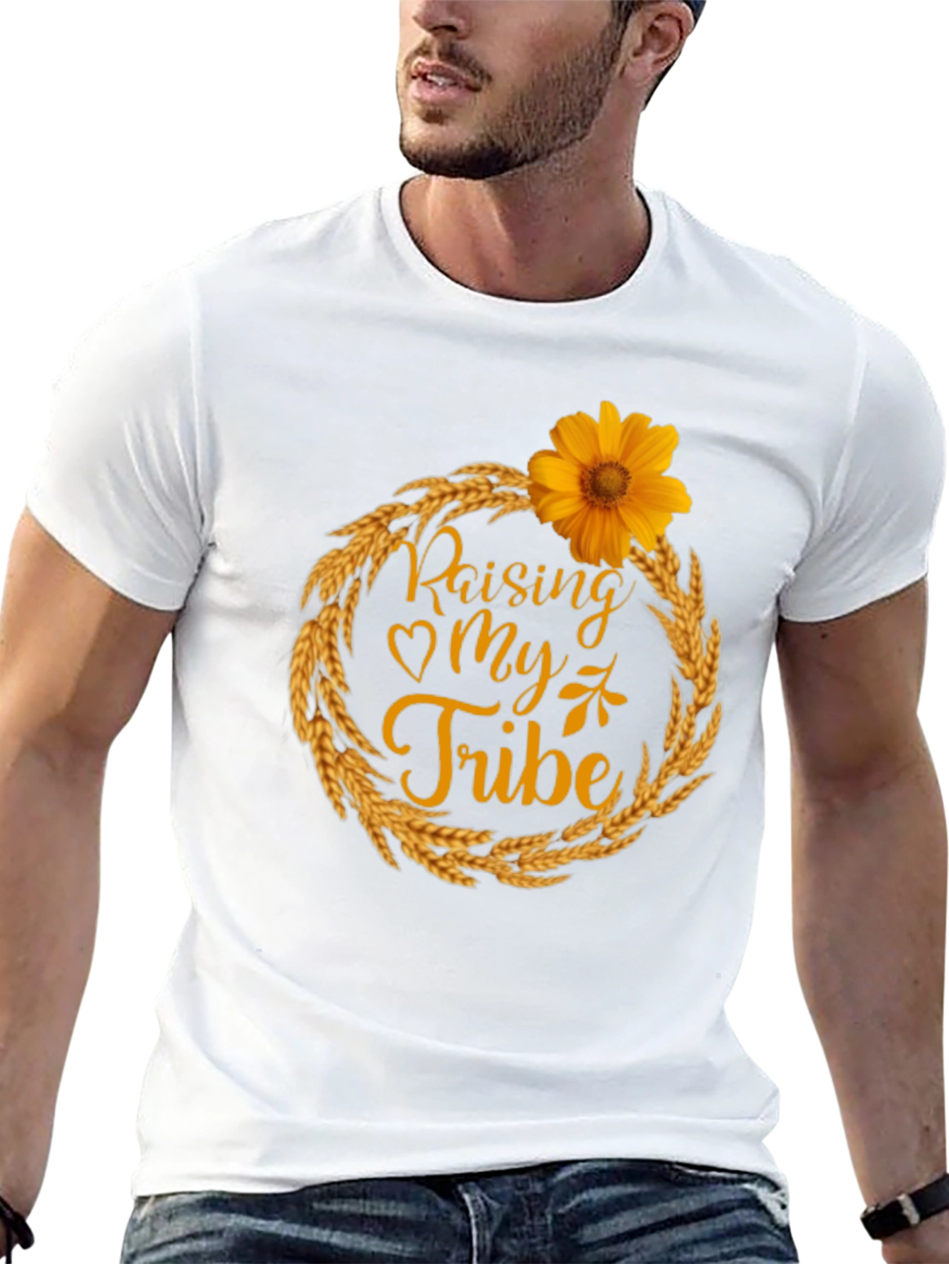 Raising My Tribe Graphic Tee - Sunflower Edition
