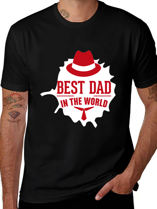 Best Dad in the World Graphic T-Shirt