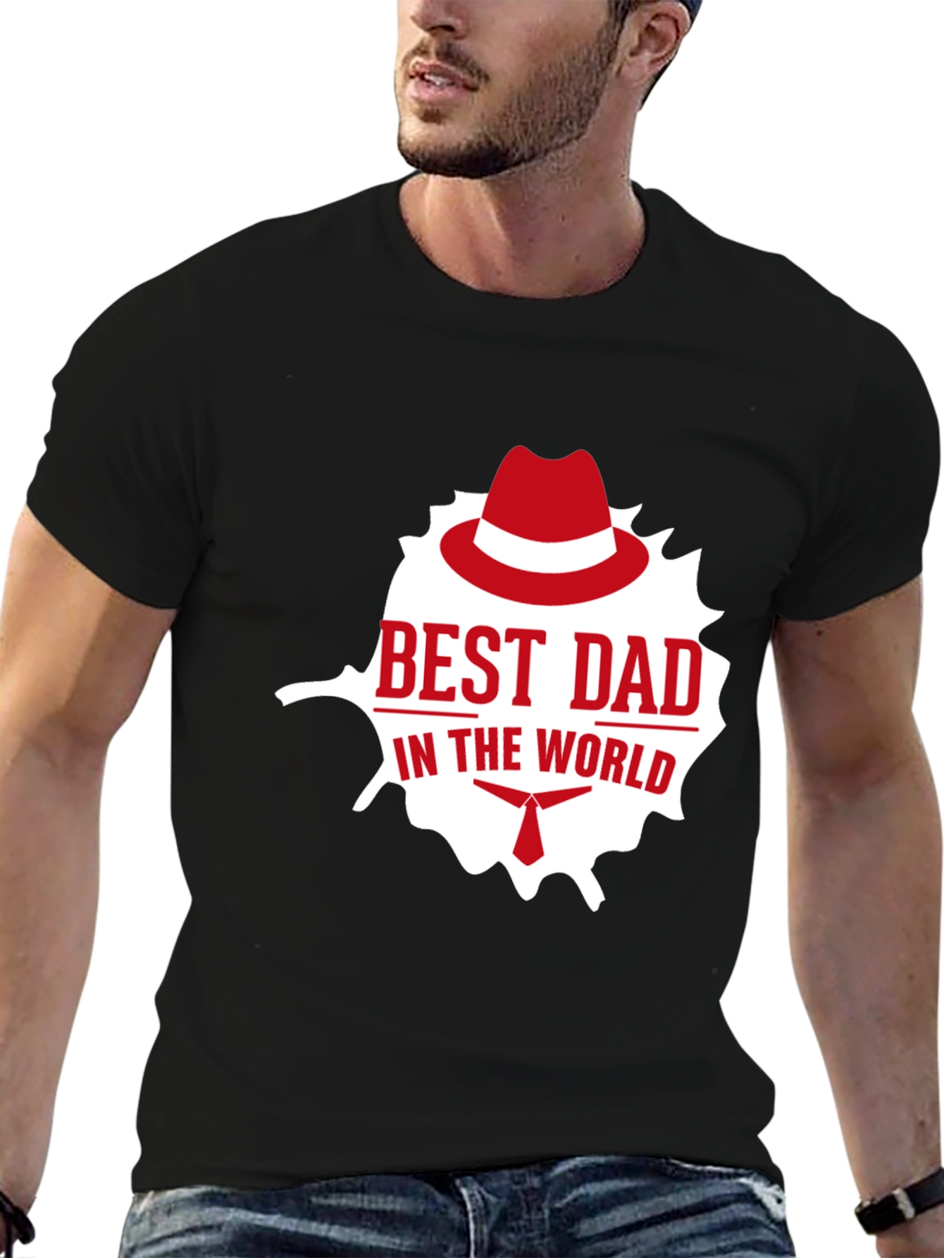 Best Dad in the World Graphic T-Shirt