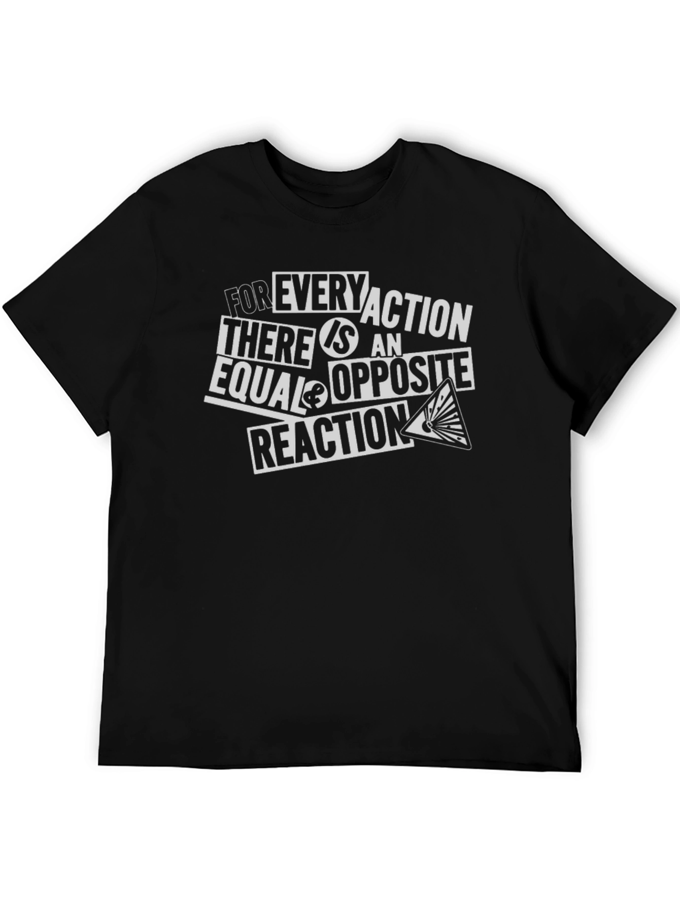 Newtons Law T-Shirt - Equal and Opposite Reaction