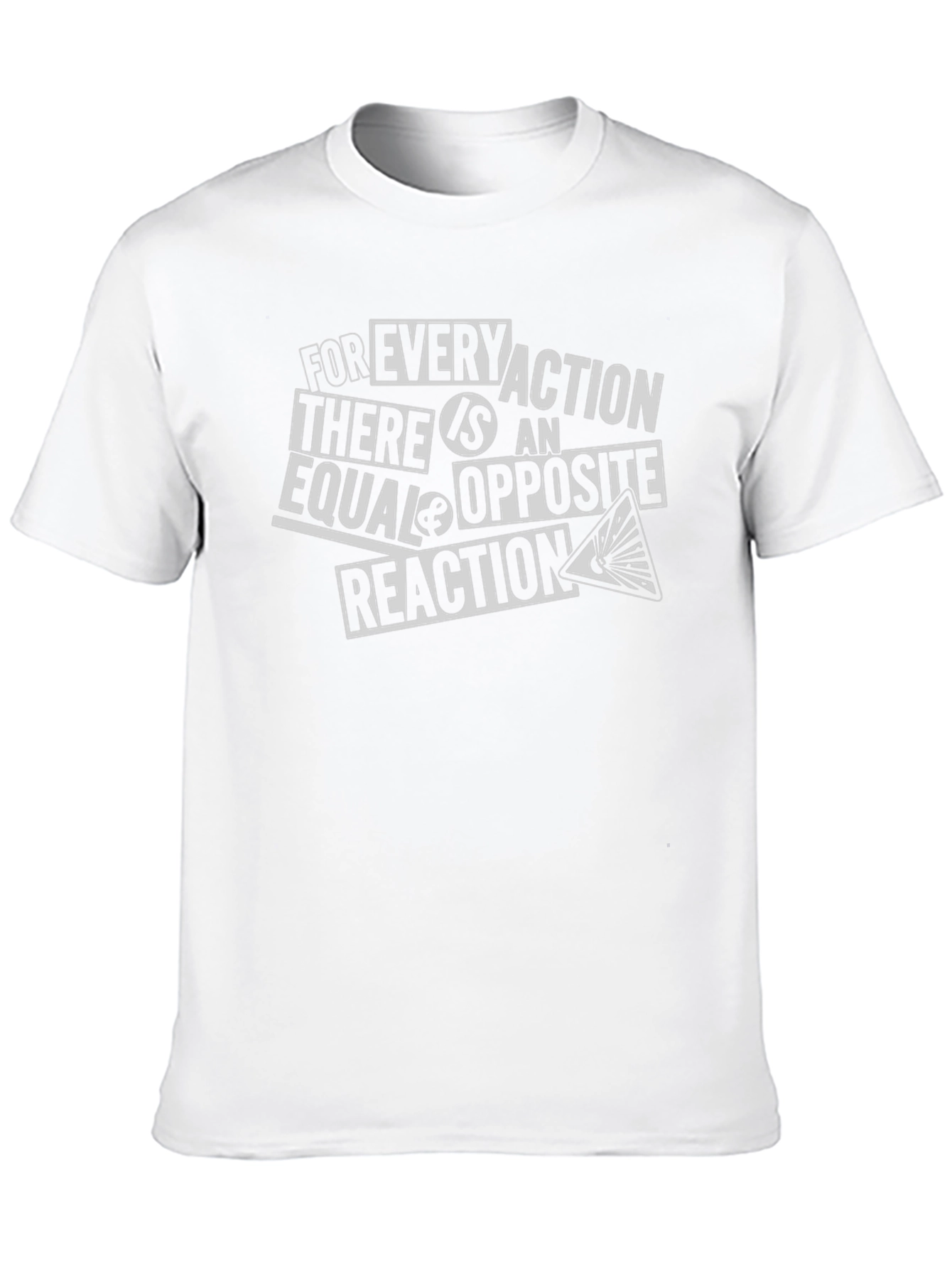 Newtons Law T-Shirt - Equal and Opposite Reaction
