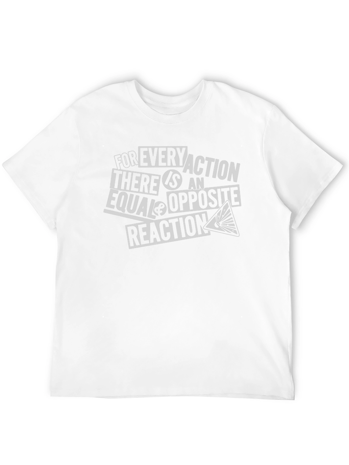 Newtons Law T-Shirt - Equal and Opposite Reaction