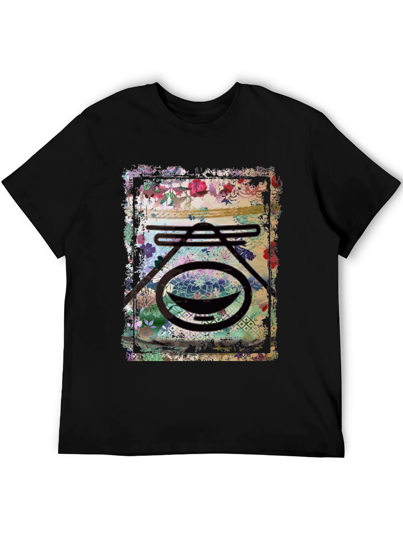 Floral Graphic Print Tee