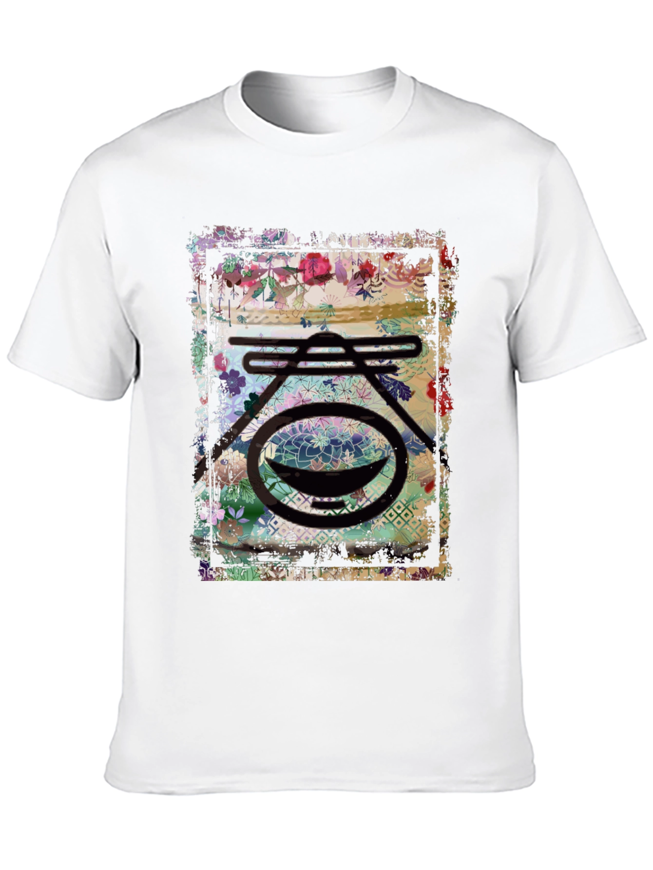 Floral Graphic Print Tee