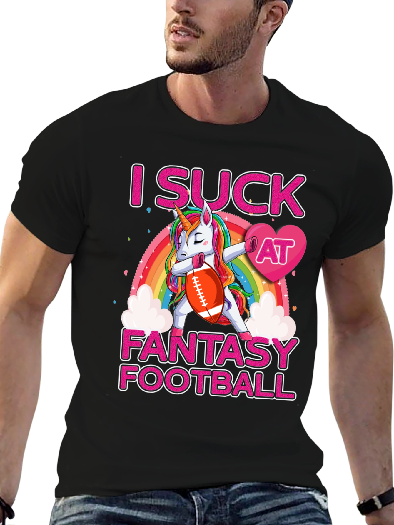 Fantasy Football Unicorn T-Shirt