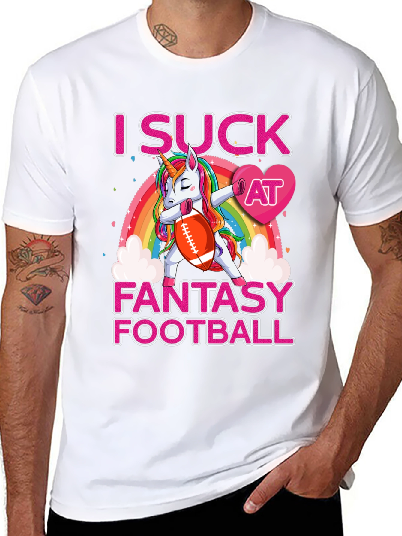 Fantasy Football Unicorn T-Shirt