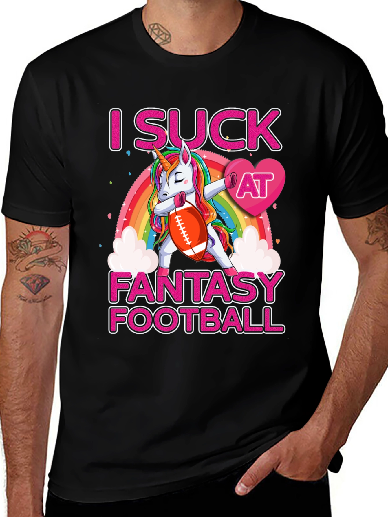 Fantasy Football Unicorn T-Shirt