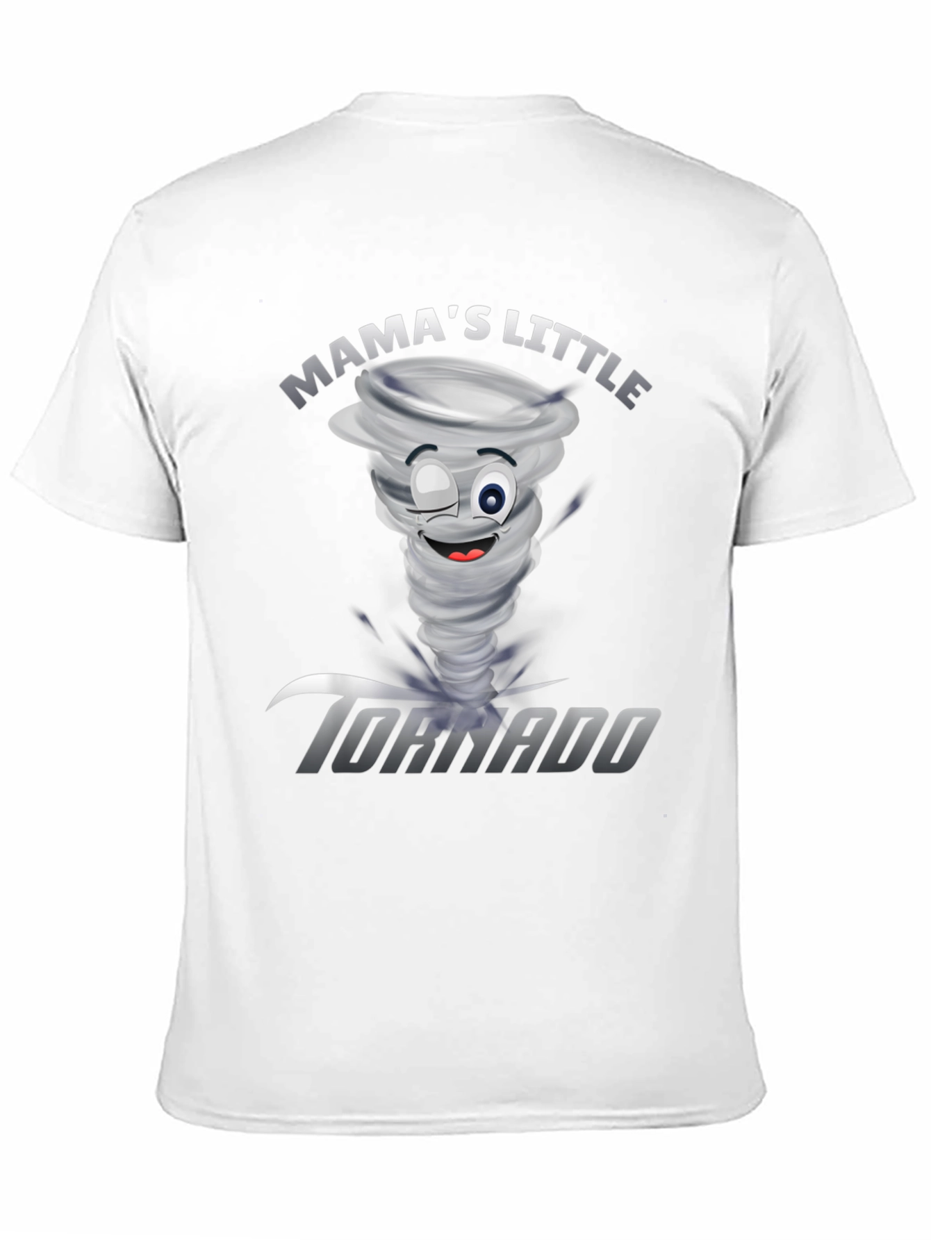 Mamas Little Tornado Funny Graphic Tee