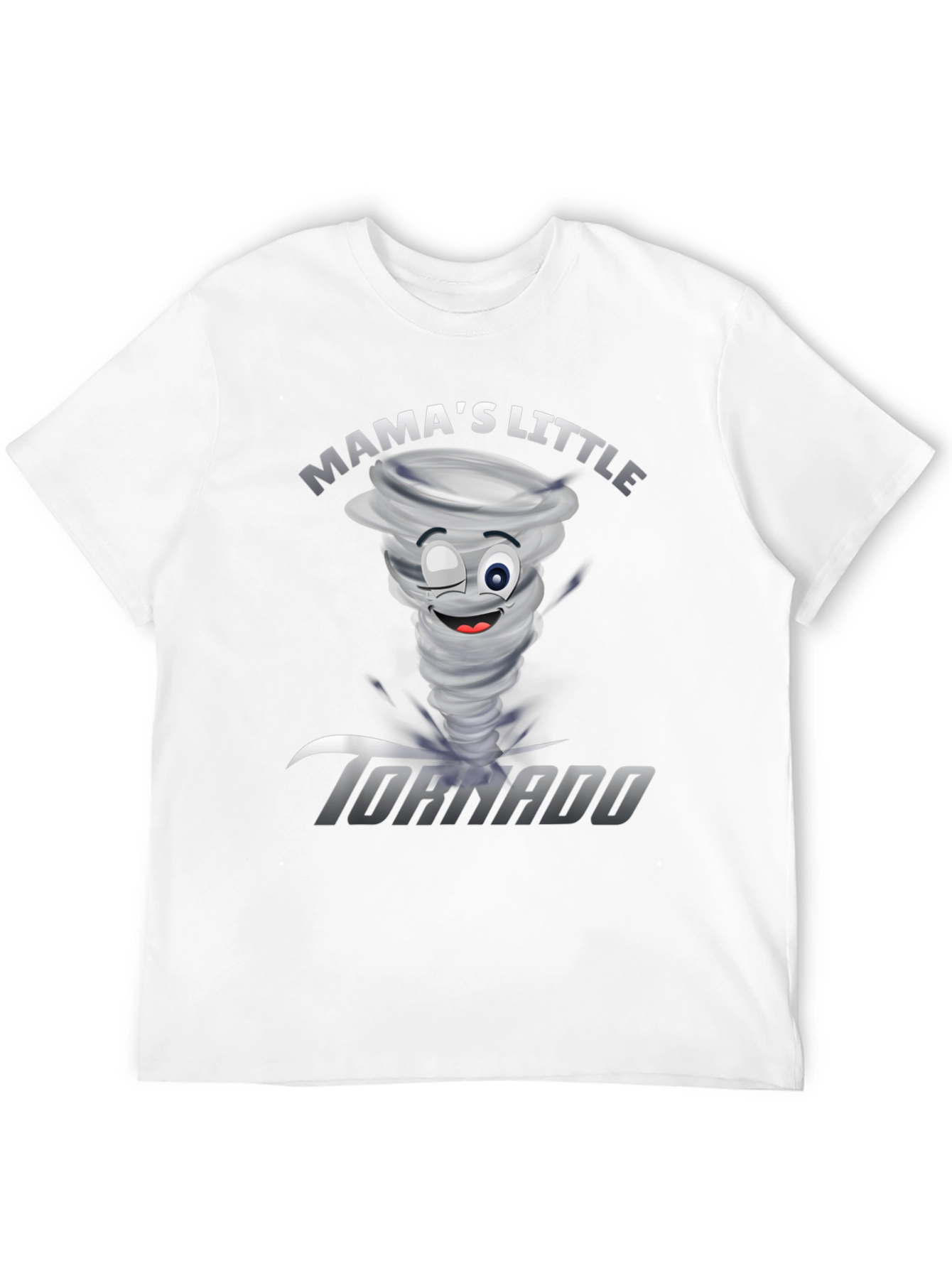 Mamas Little Tornado Funny Graphic Tee