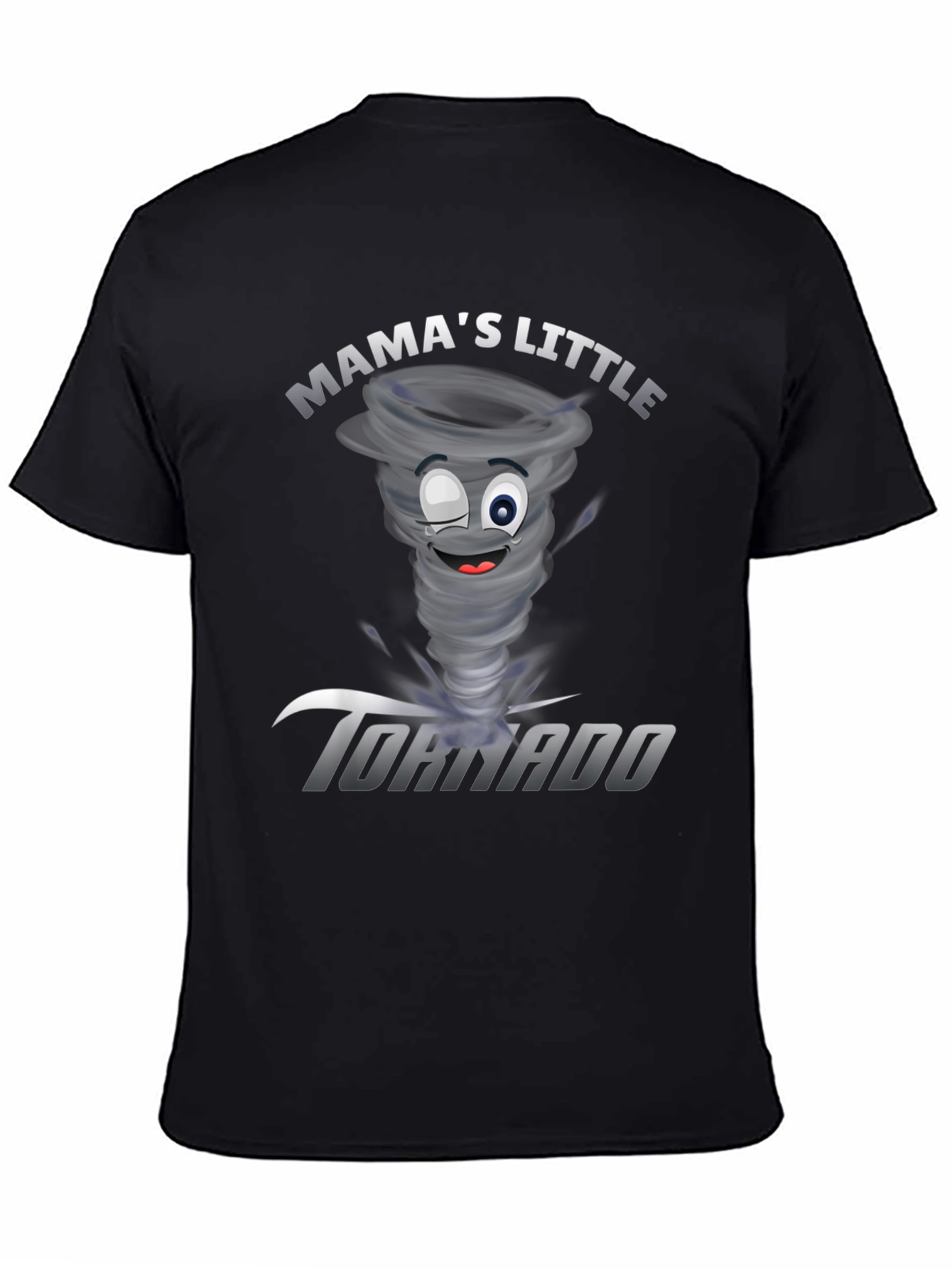 Mamas Little Tornado Funny Graphic Tee