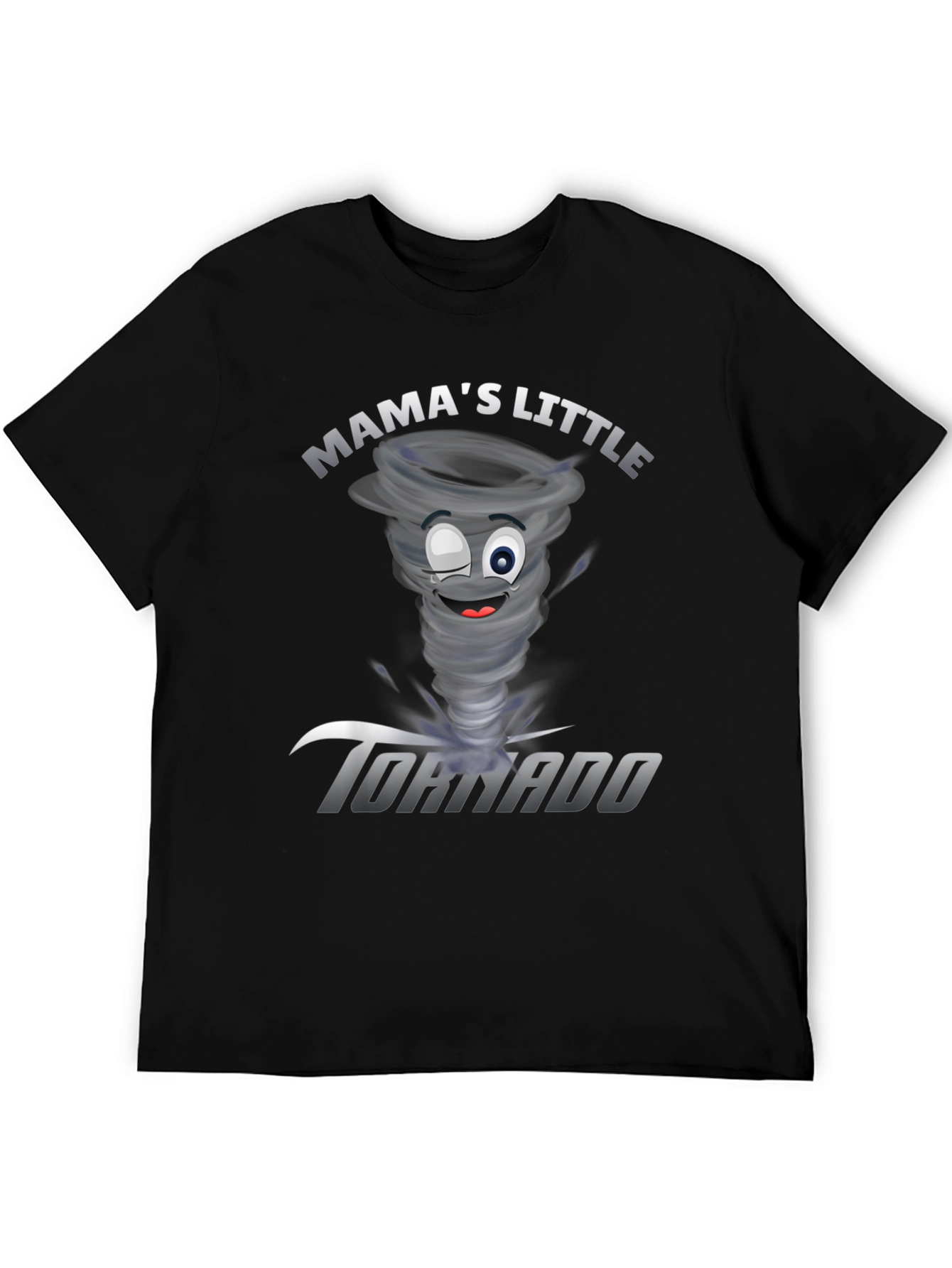 Mamas Little Tornado Funny Graphic Tee