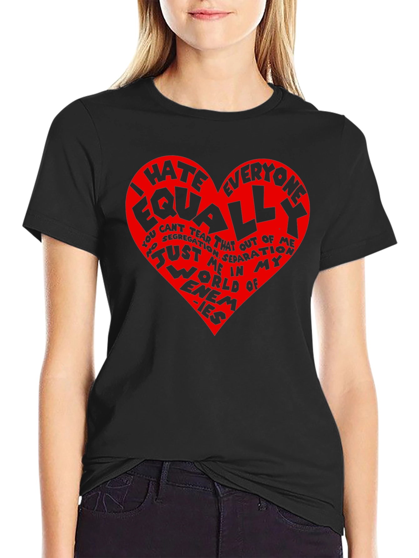 I Hate Everyone Equally Graphic Tee