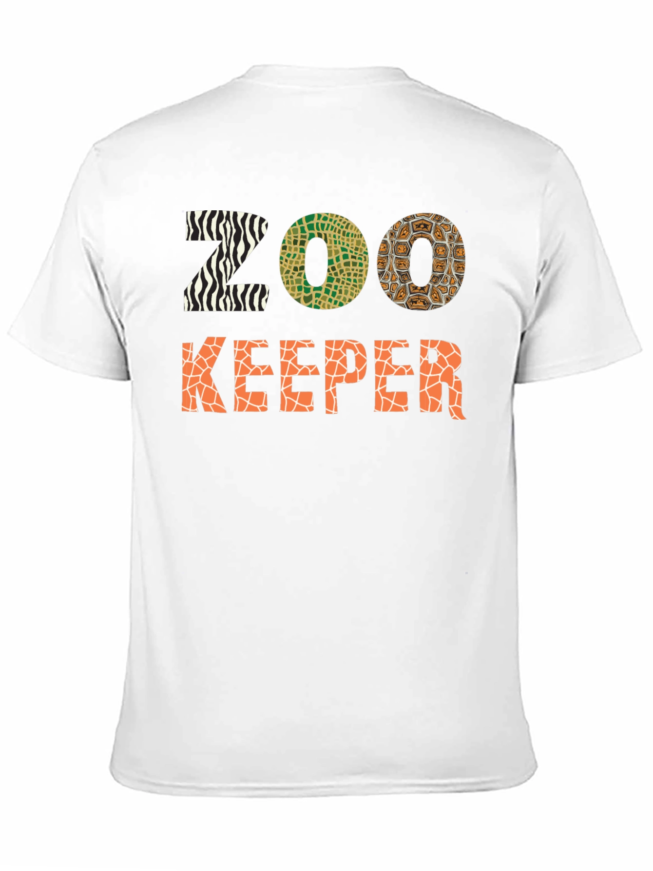 Zoo Keeper Animal Print T-Shirt