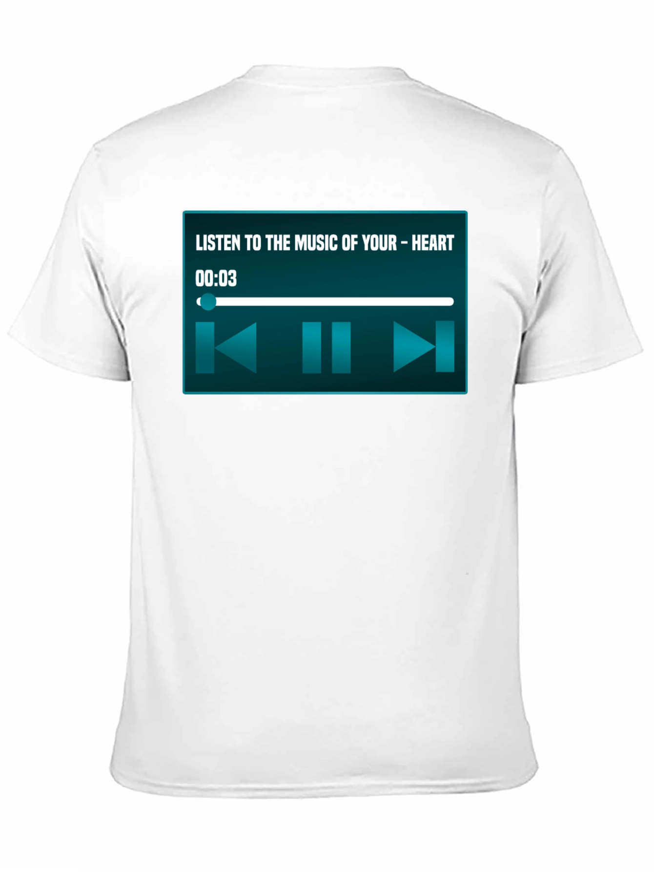 Music Player Heart Tee