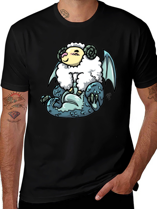 Sheep Dragon Graphic Tee