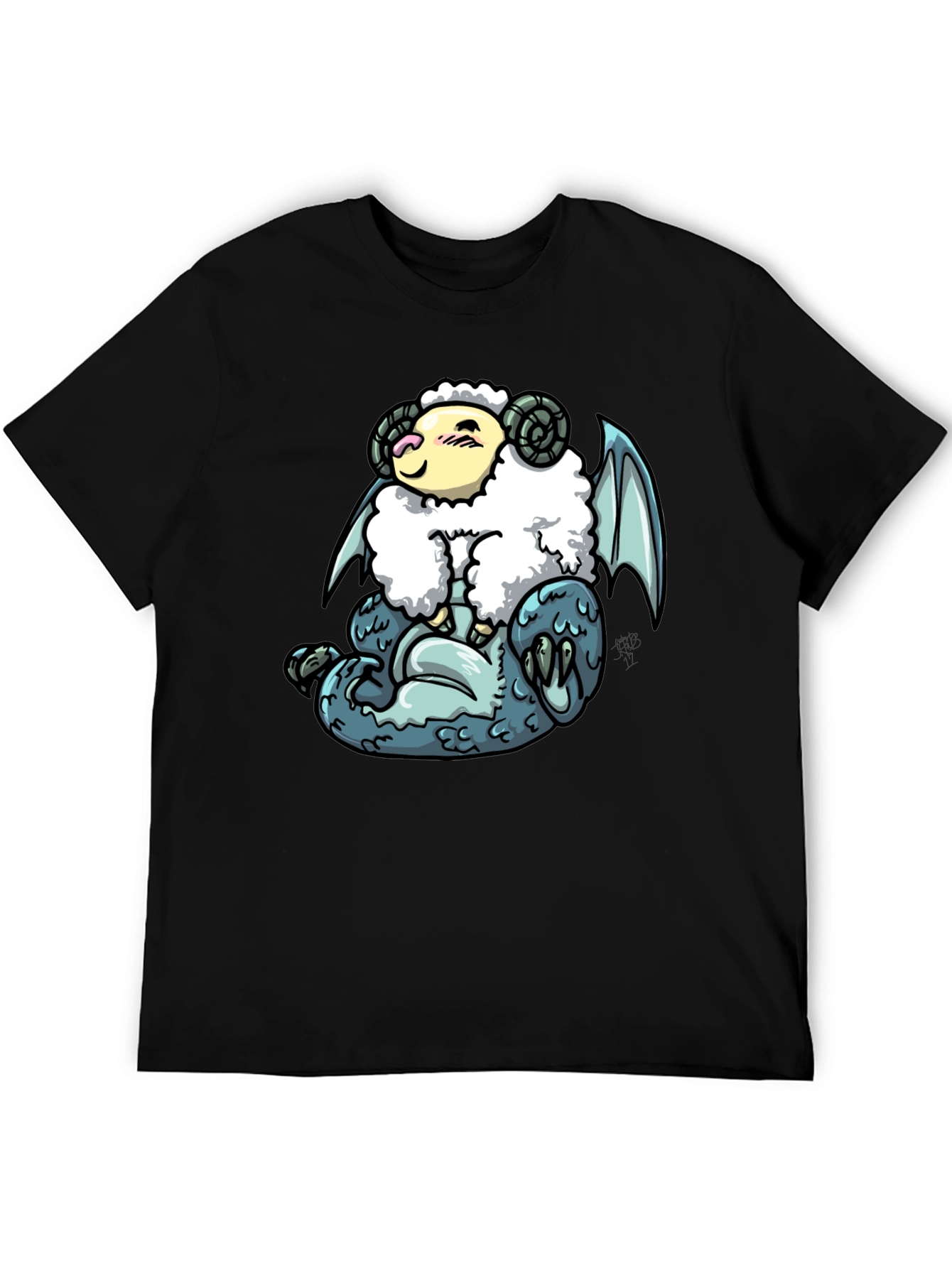 Sheep Dragon Graphic Tee
