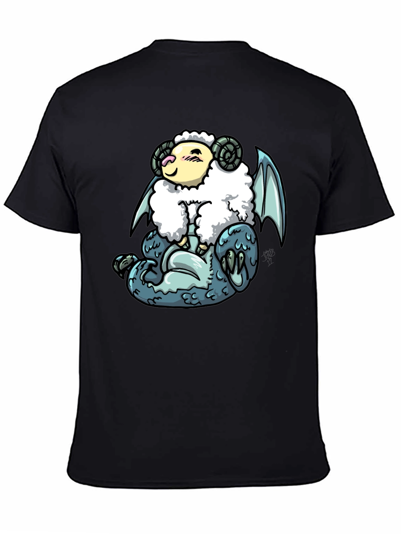 Sheep Dragon Graphic Tee