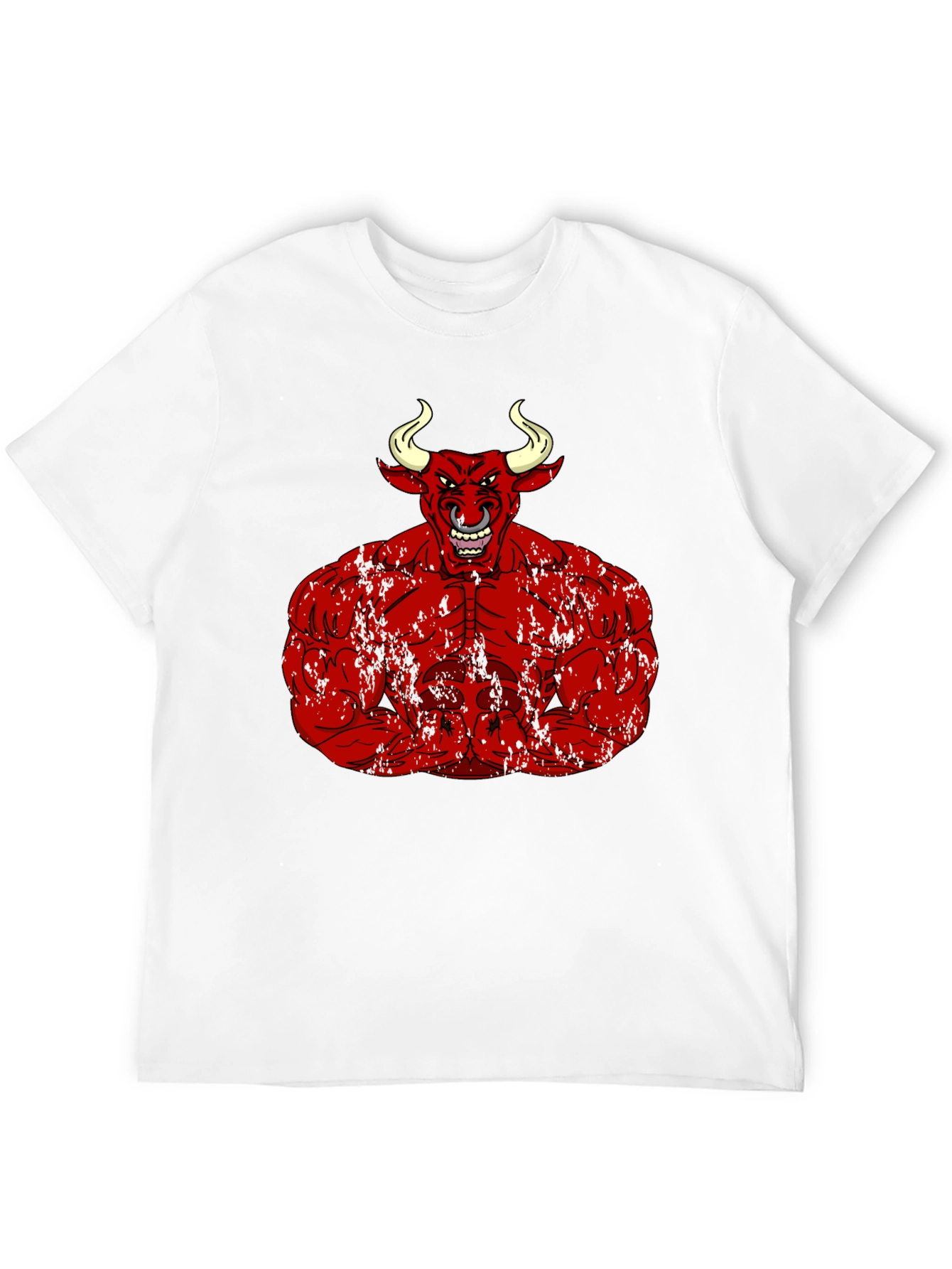 Red Bull Muscle Tee - Black Graphic T-Shirt