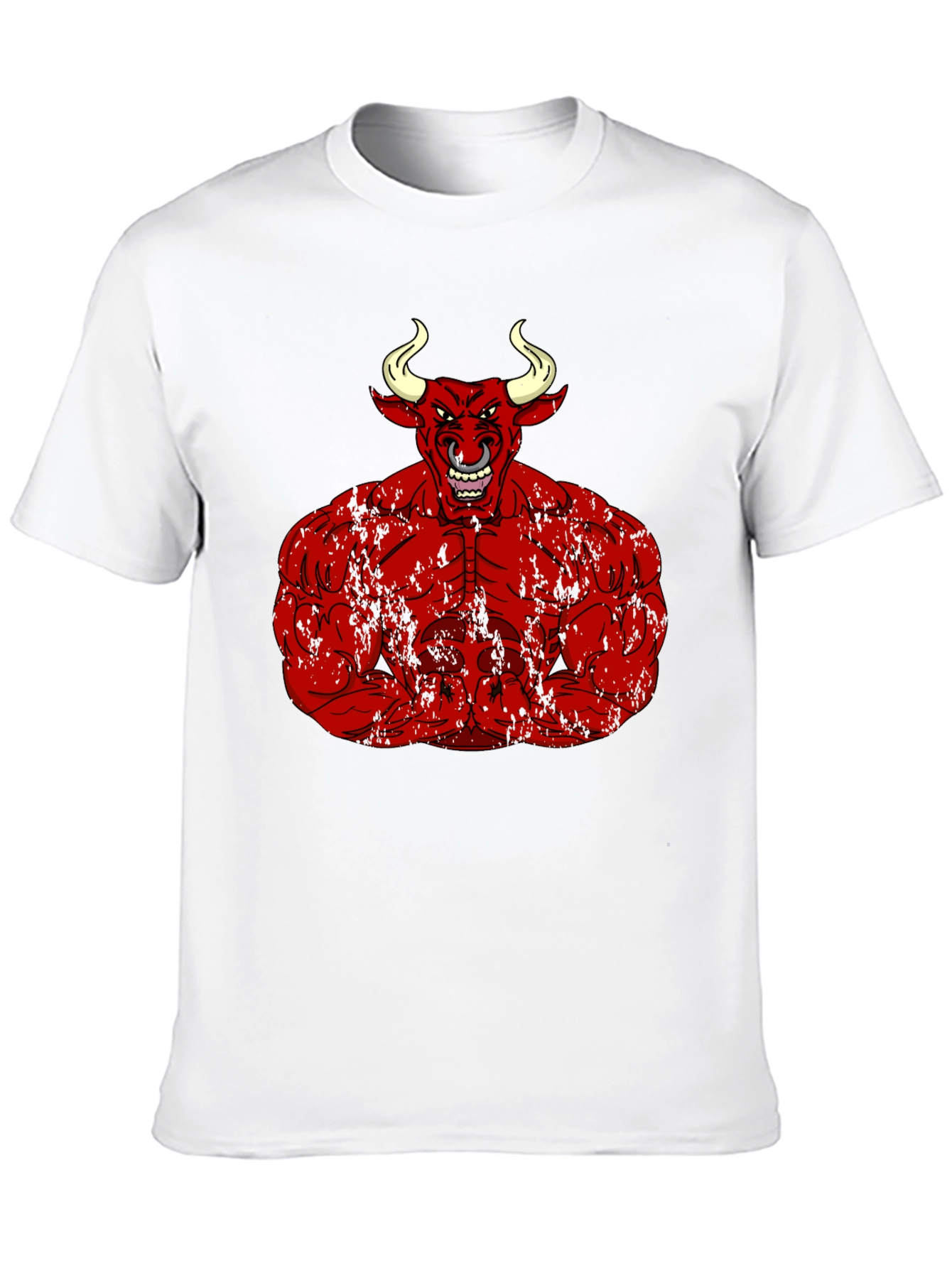 Red Bull Muscle Tee - Black Graphic T-Shirt
