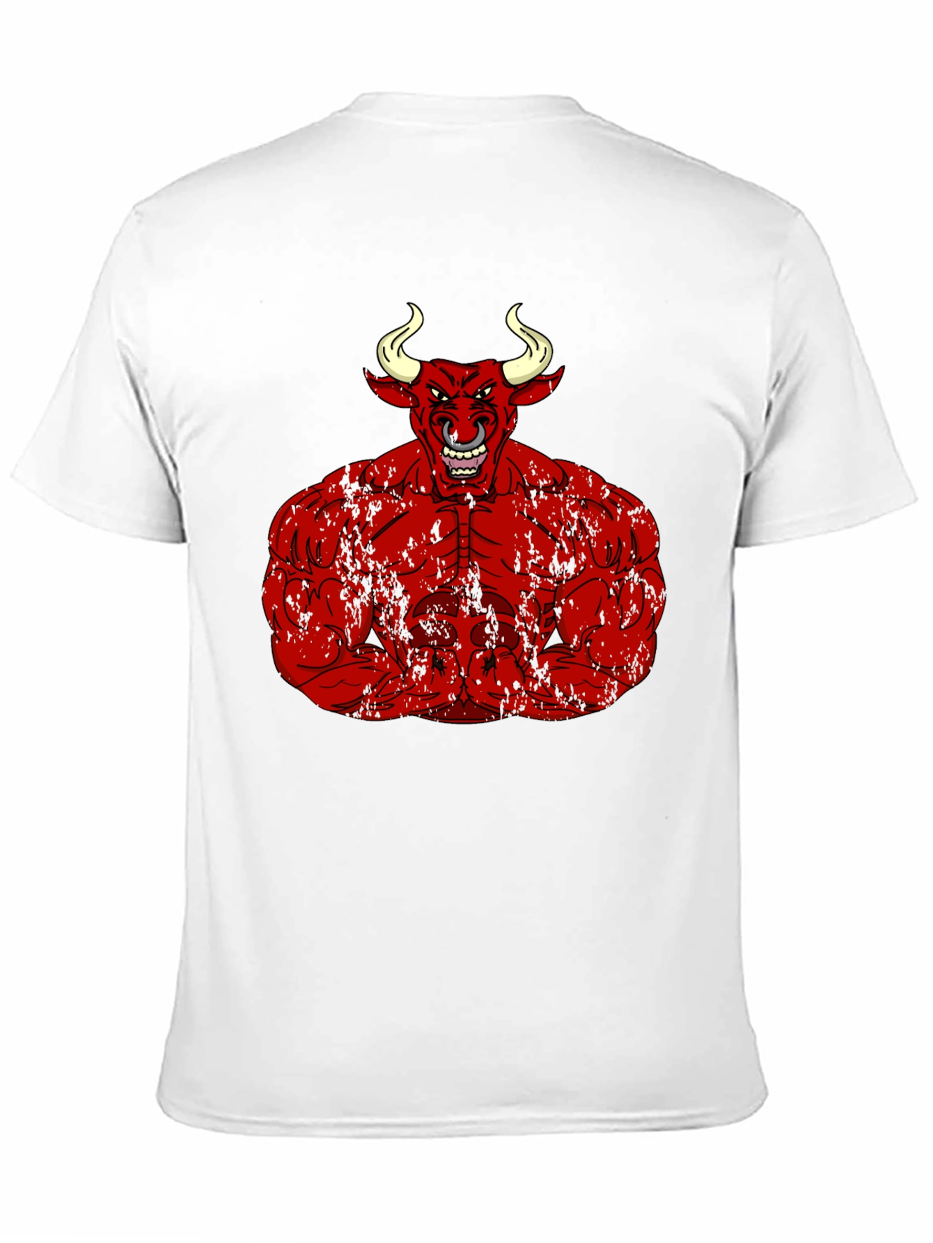 Red Bull Muscle Tee - Black Graphic T-Shirt