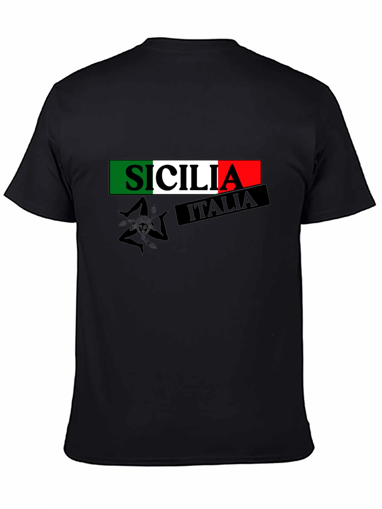 Sicilia Italia Mens T-Shirt - Italian Pride