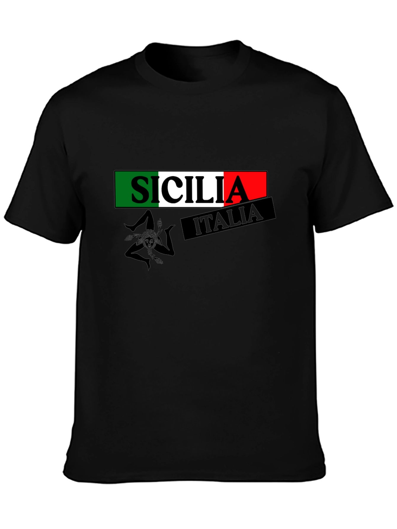 Sicilia Italia Mens T-Shirt - Italian Pride