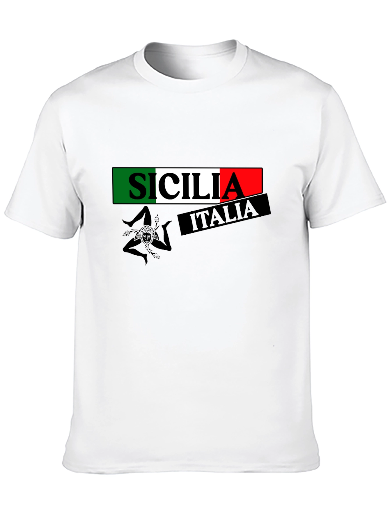 Sicilia Italia Mens T-Shirt - Italian Pride