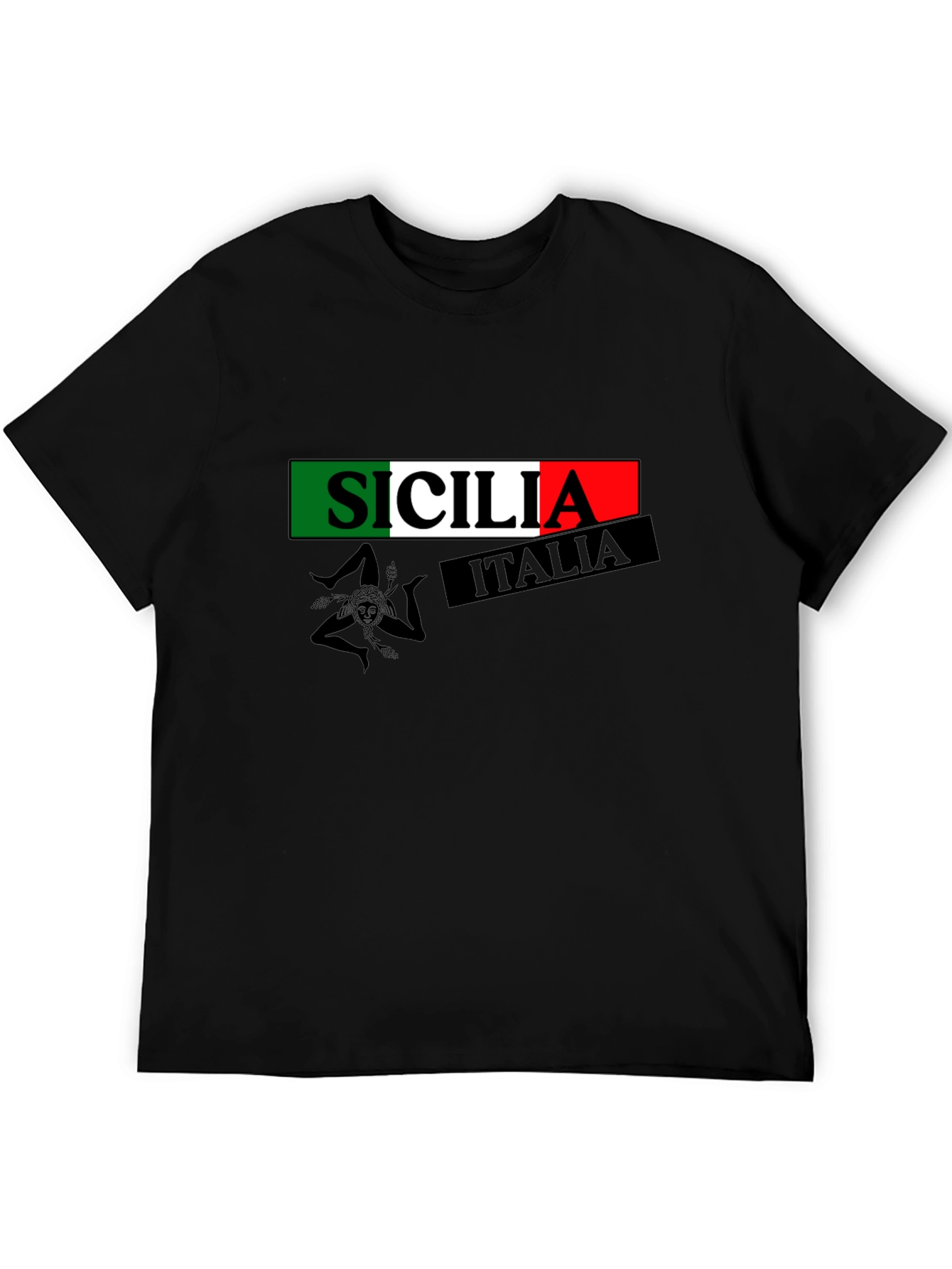Sicilia Italia Mens T-Shirt - Italian Pride