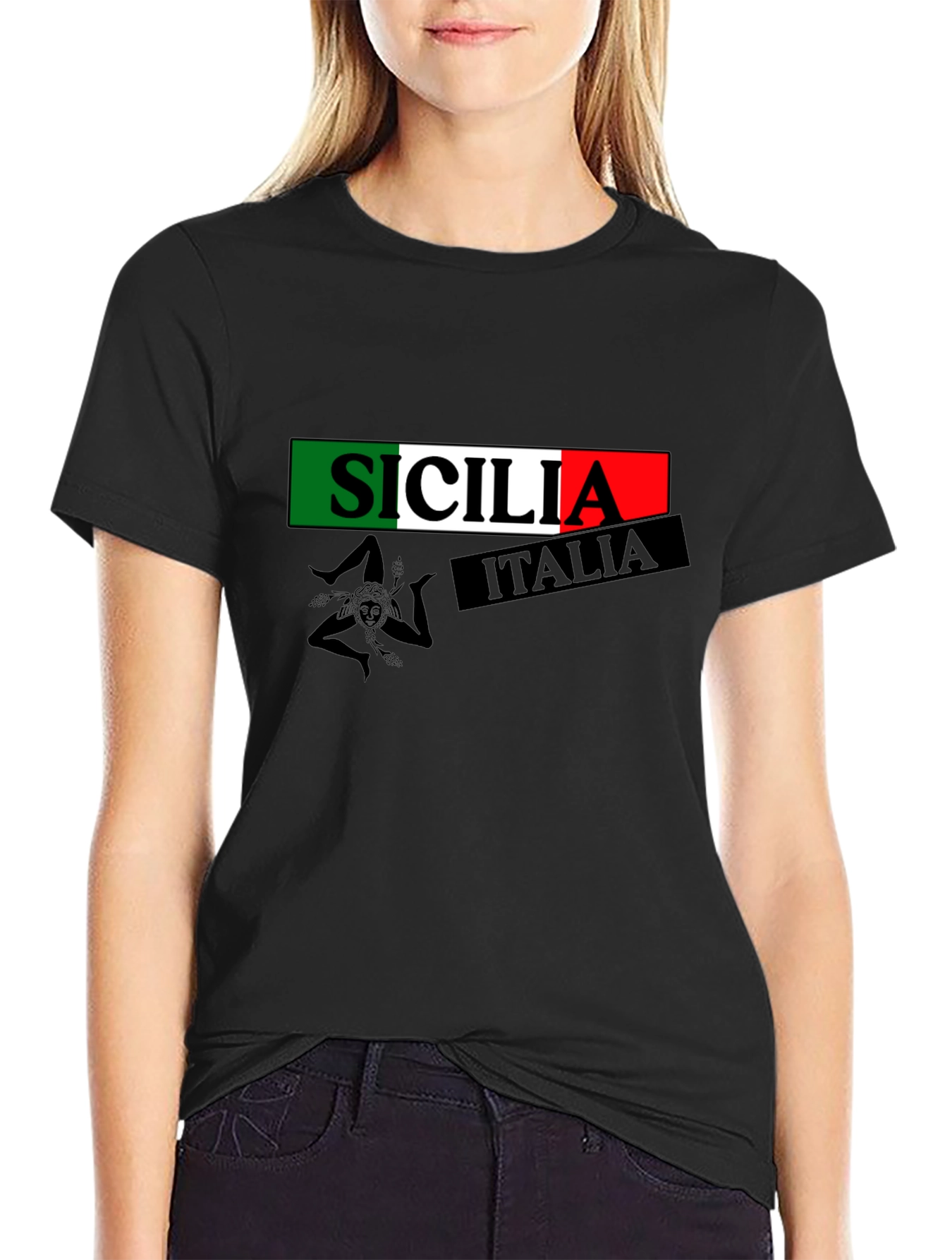 Sicilia Italia Mens T-Shirt - Italian Pride