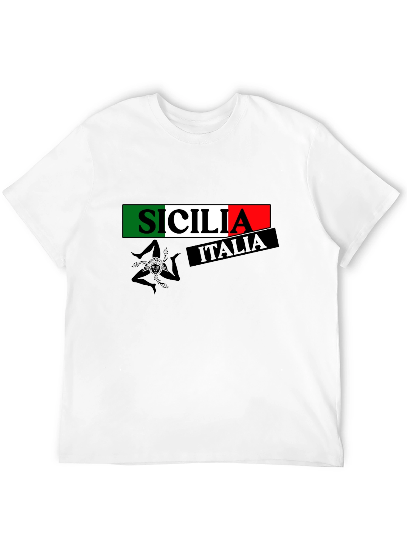 Sicilia Italia Mens T-Shirt - Italian Pride