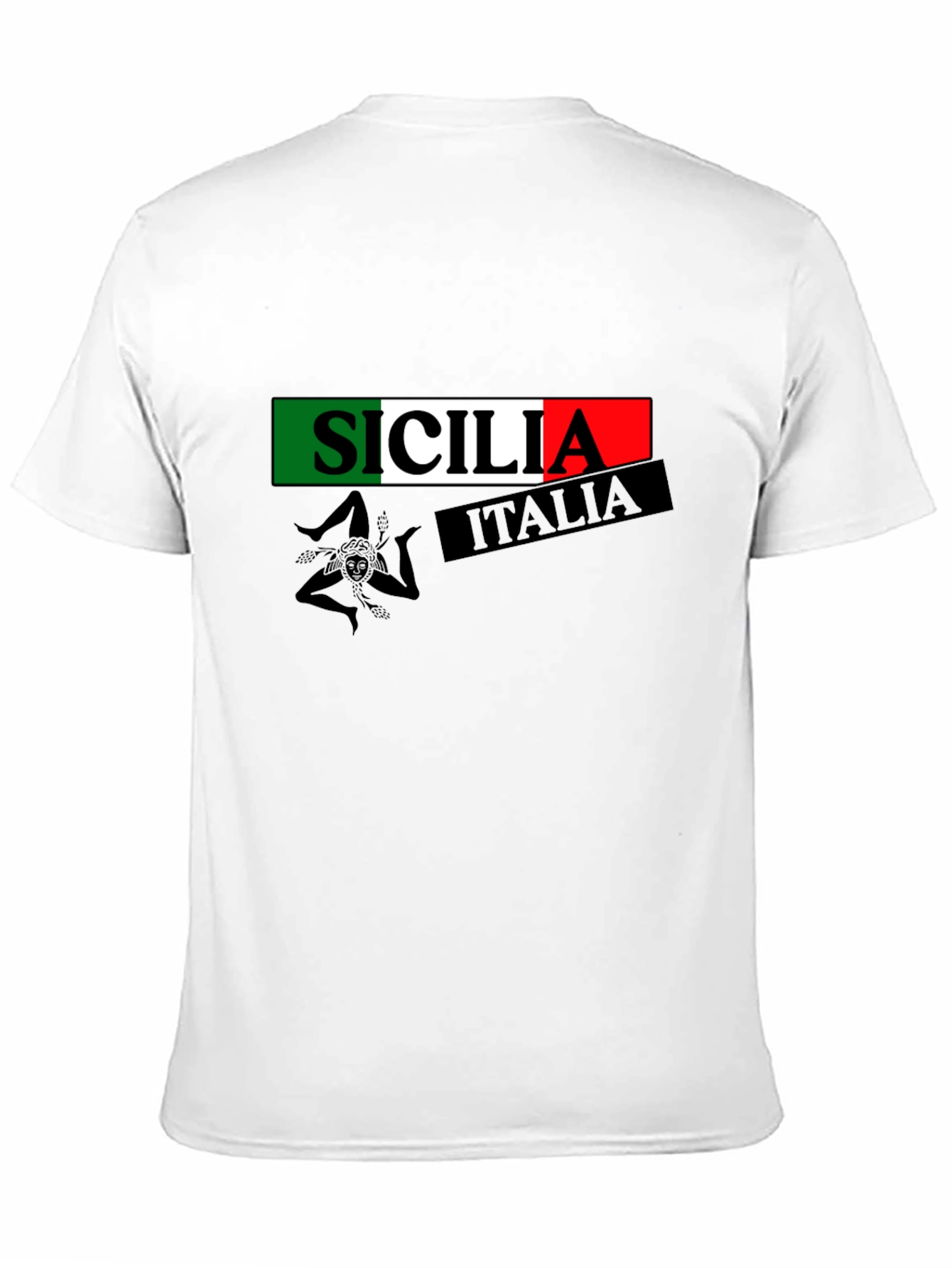 Sicilia Italia Mens T-Shirt - Italian Pride