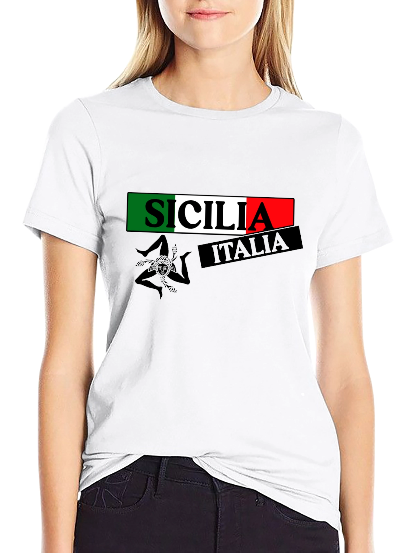 Sicilia Italia Mens T-Shirt - Italian Pride