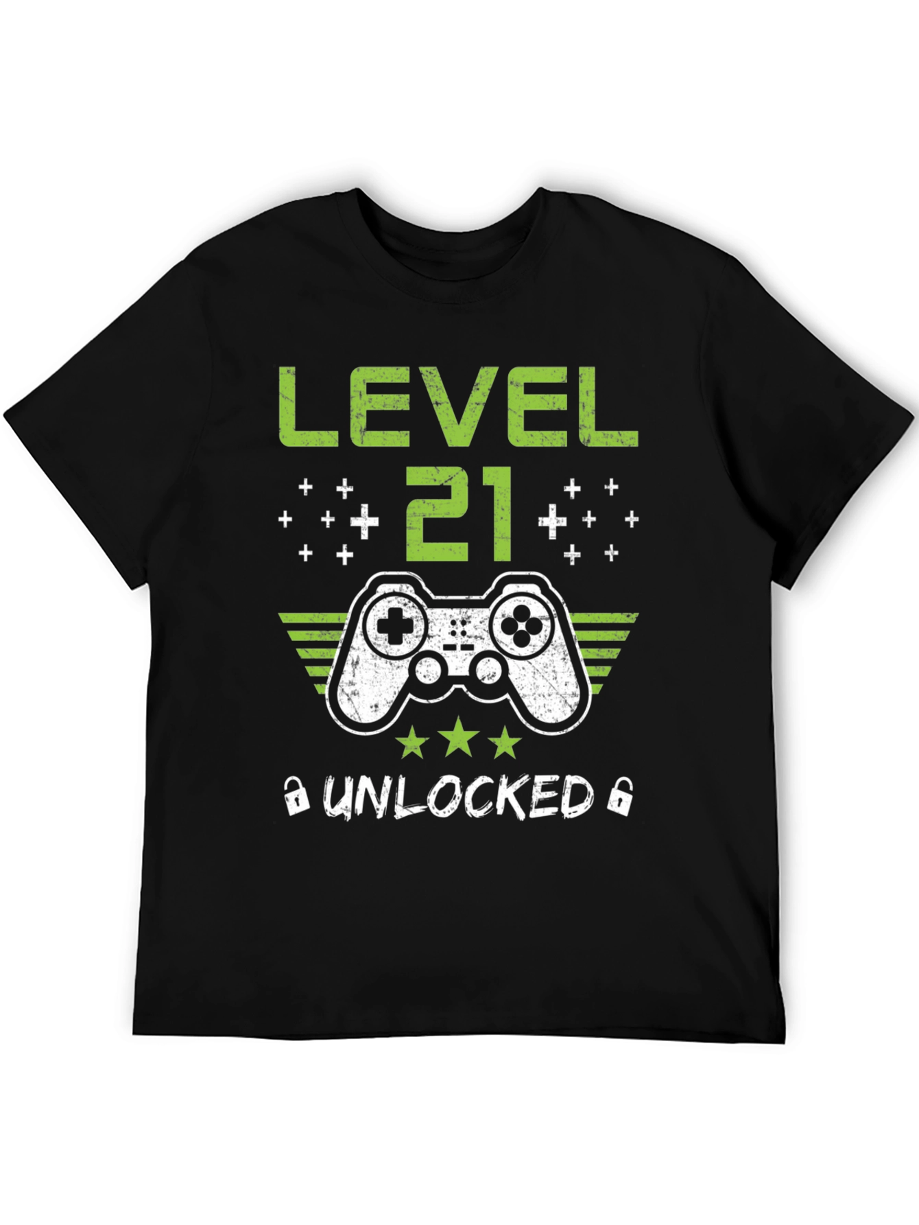 Level 21 Unlocked Gaming T-Shirt