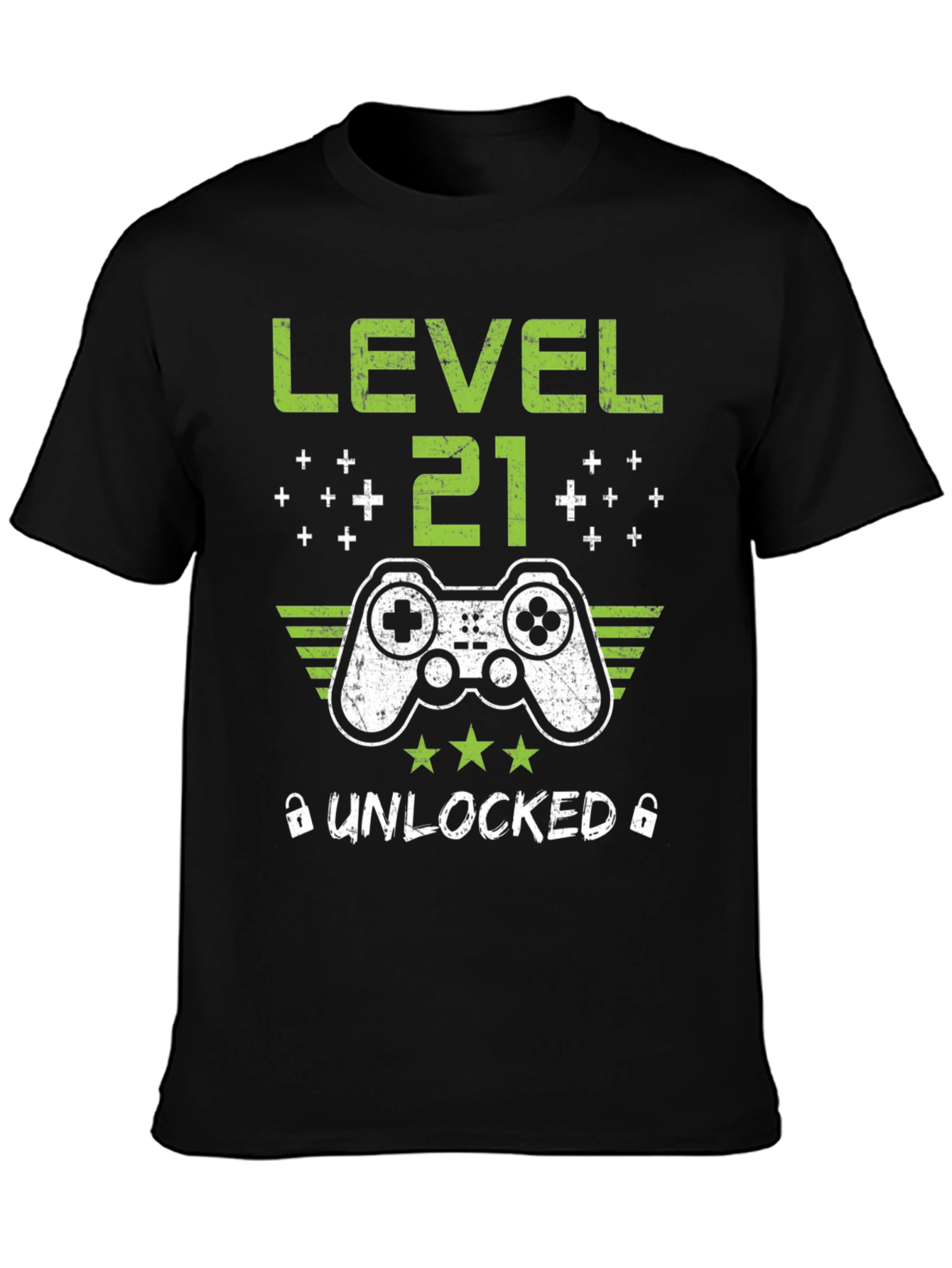 Level 21 Unlocked Gaming T-Shirt