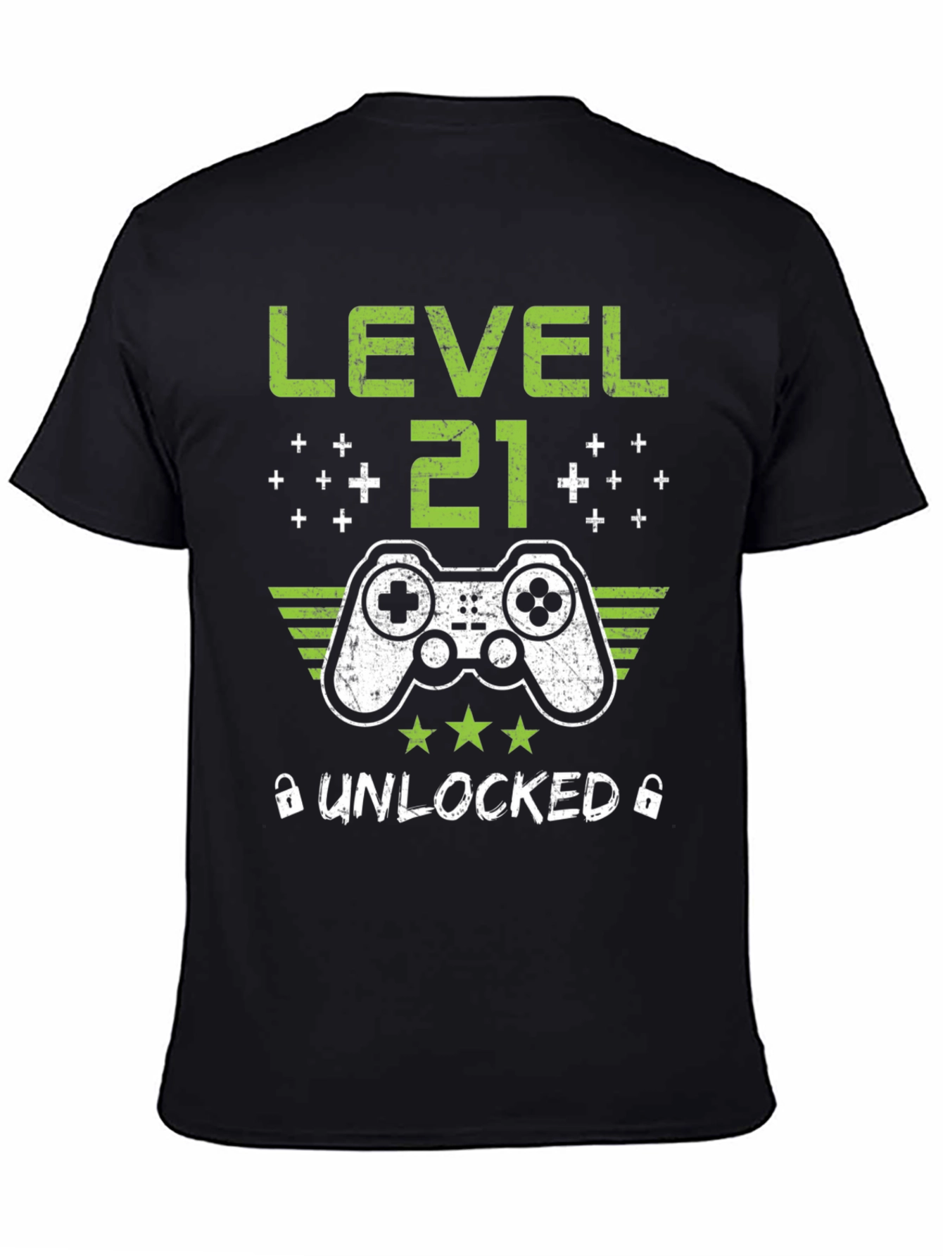 Level 21 Unlocked Gaming T-Shirt