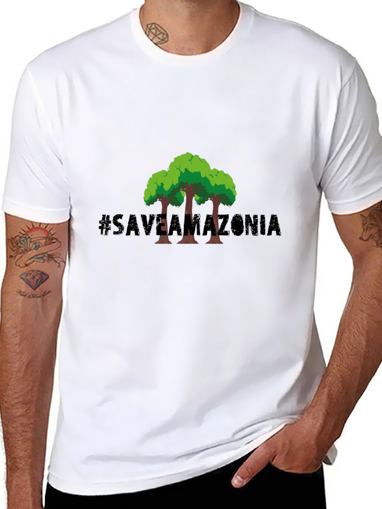 Save Amazonia T-Shirt: Support Rainforest Protection