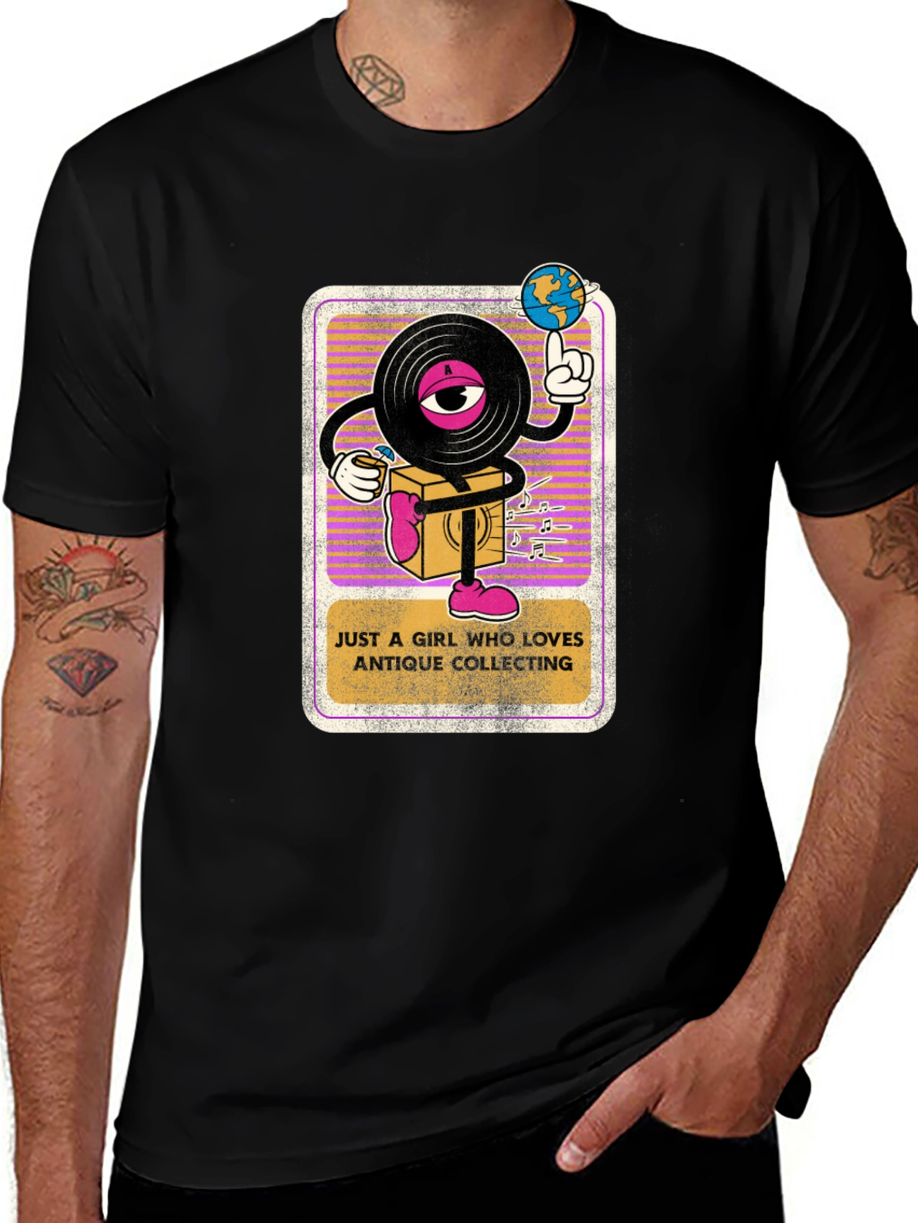 Retro Antique Collecting T-Shirt