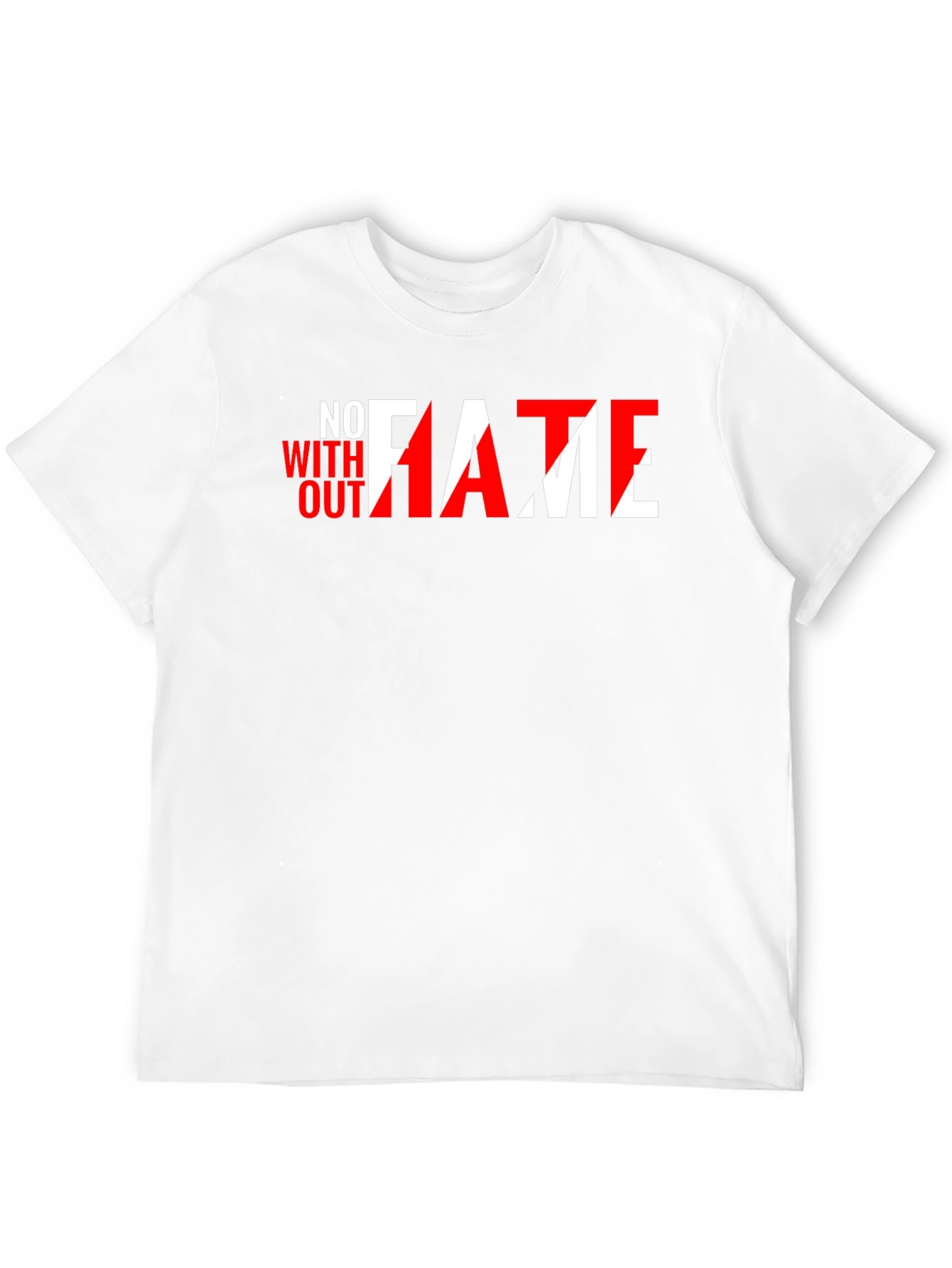 No FAME Without HATE Black Graphic Tee