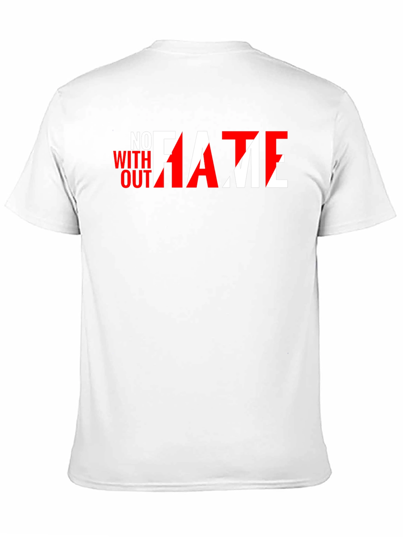No FAME Without HATE Black Graphic Tee
