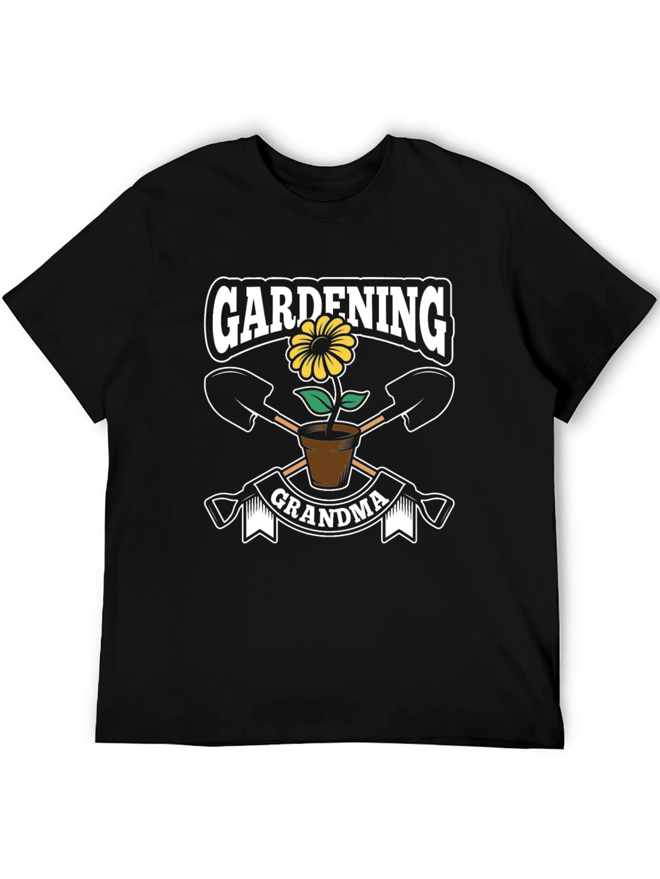 Gardening Grandma T-Shirt - Floral Graphic Tee
