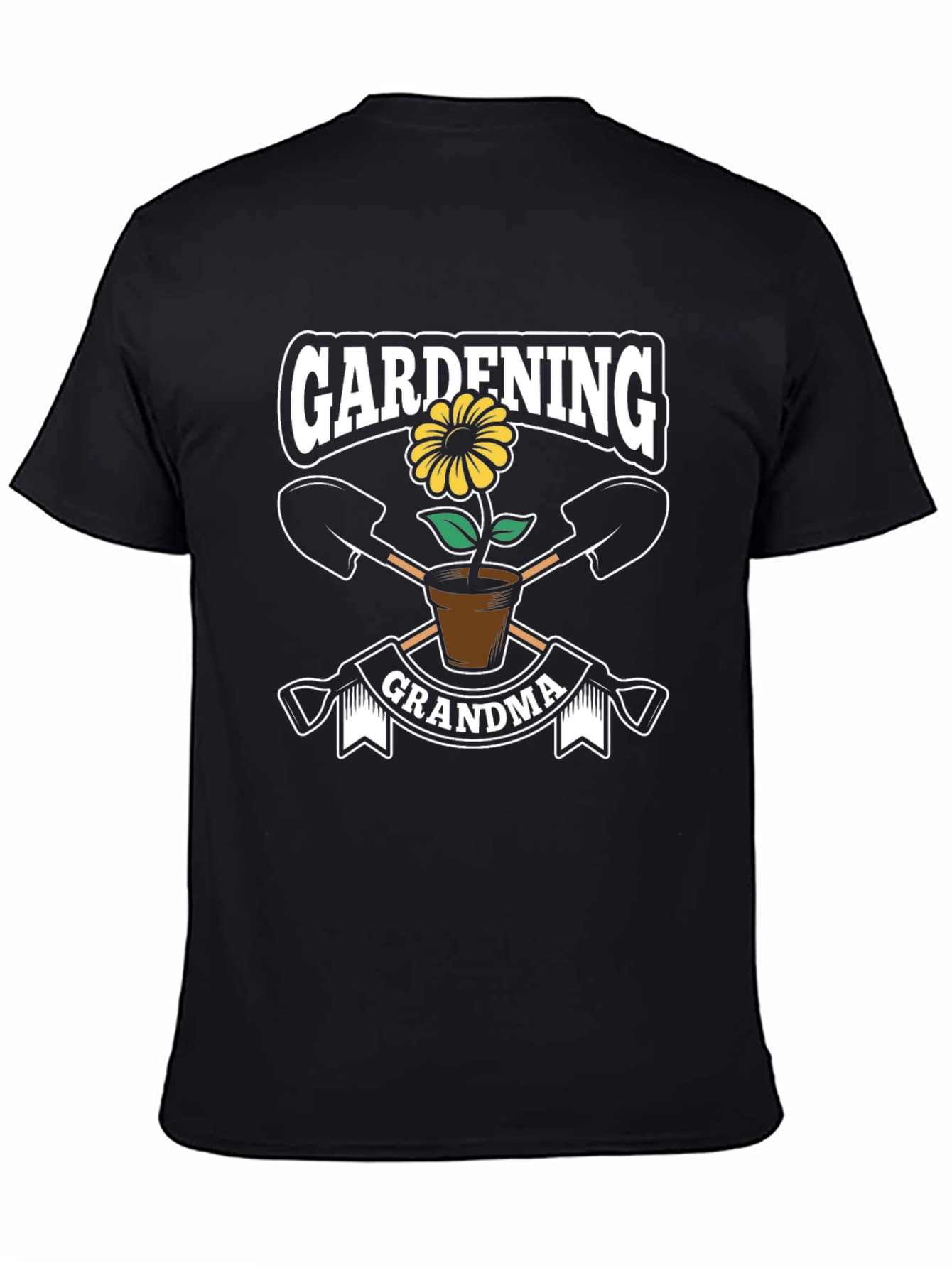 Gardening Grandma T-Shirt - Floral Graphic Tee