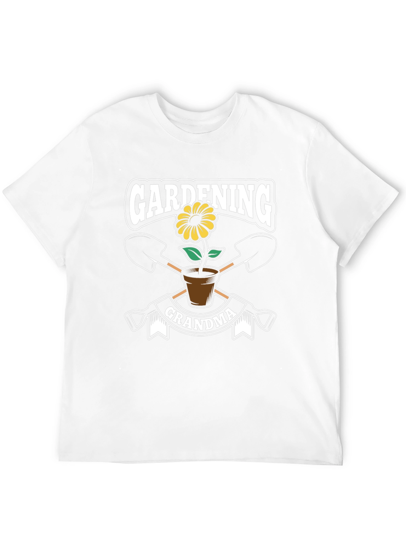 Gardening Grandma T-Shirt - Floral Graphic Tee