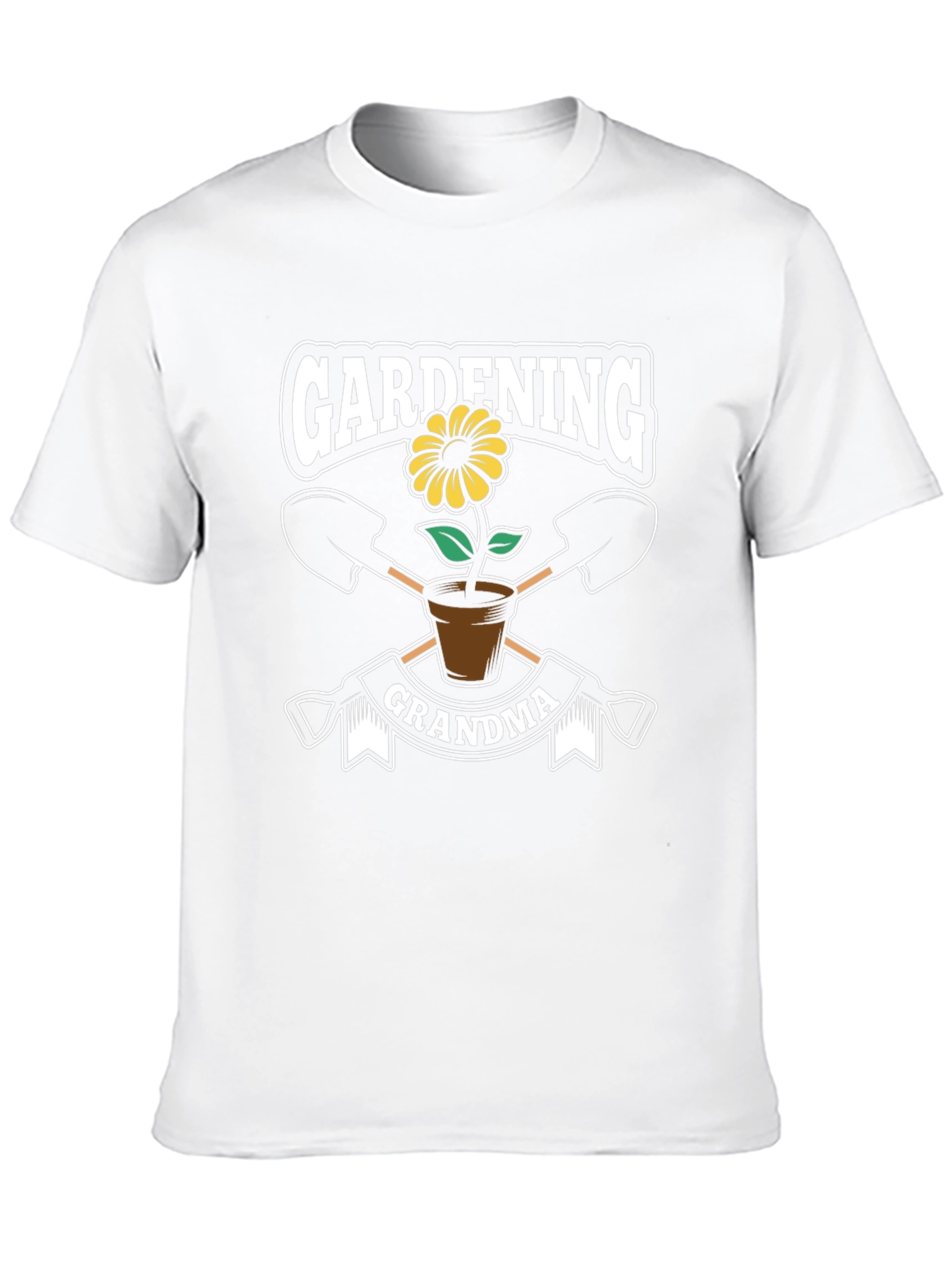Gardening Grandma T-Shirt - Floral Graphic Tee