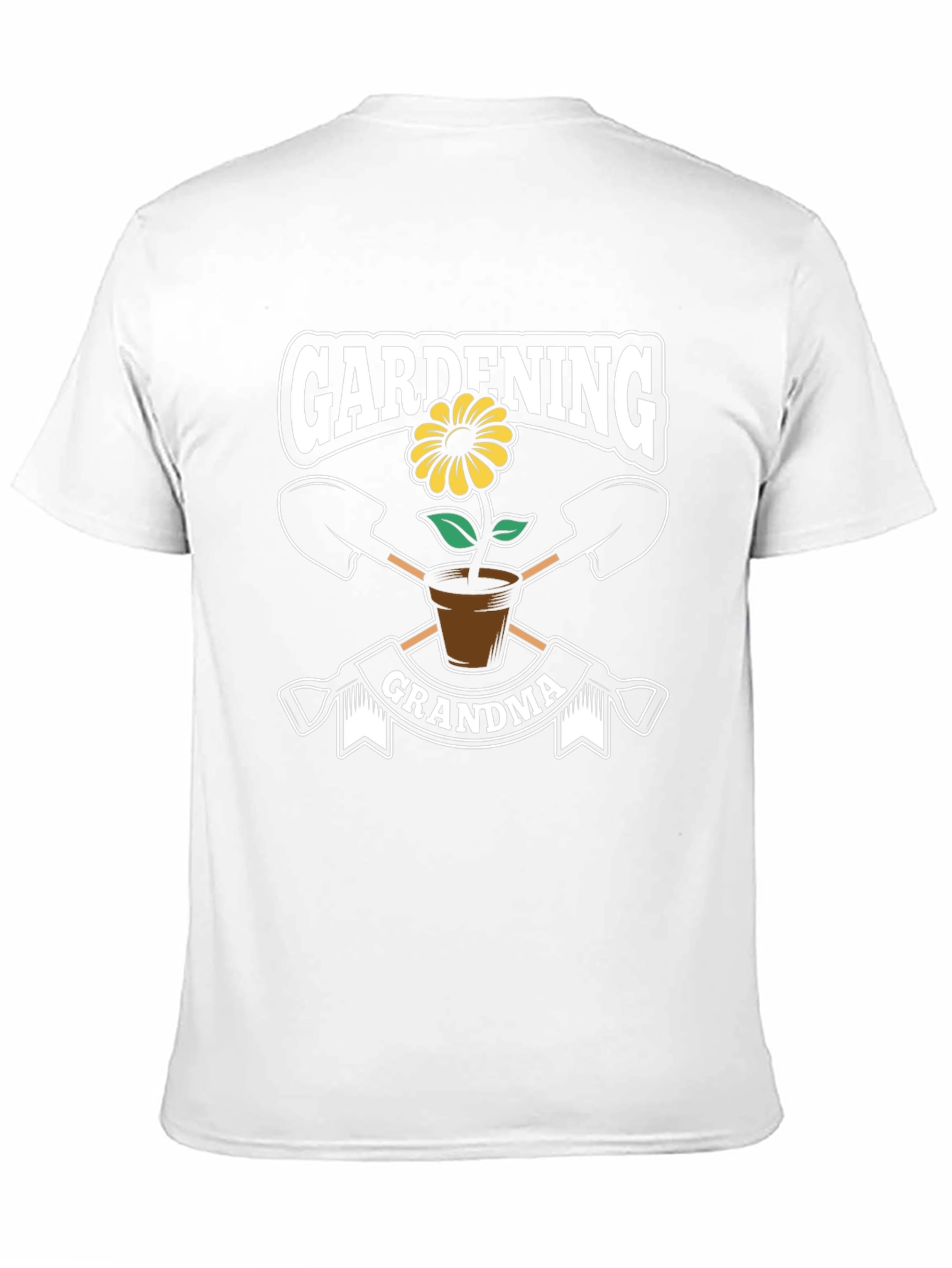 Gardening Grandma T-Shirt - Floral Graphic Tee